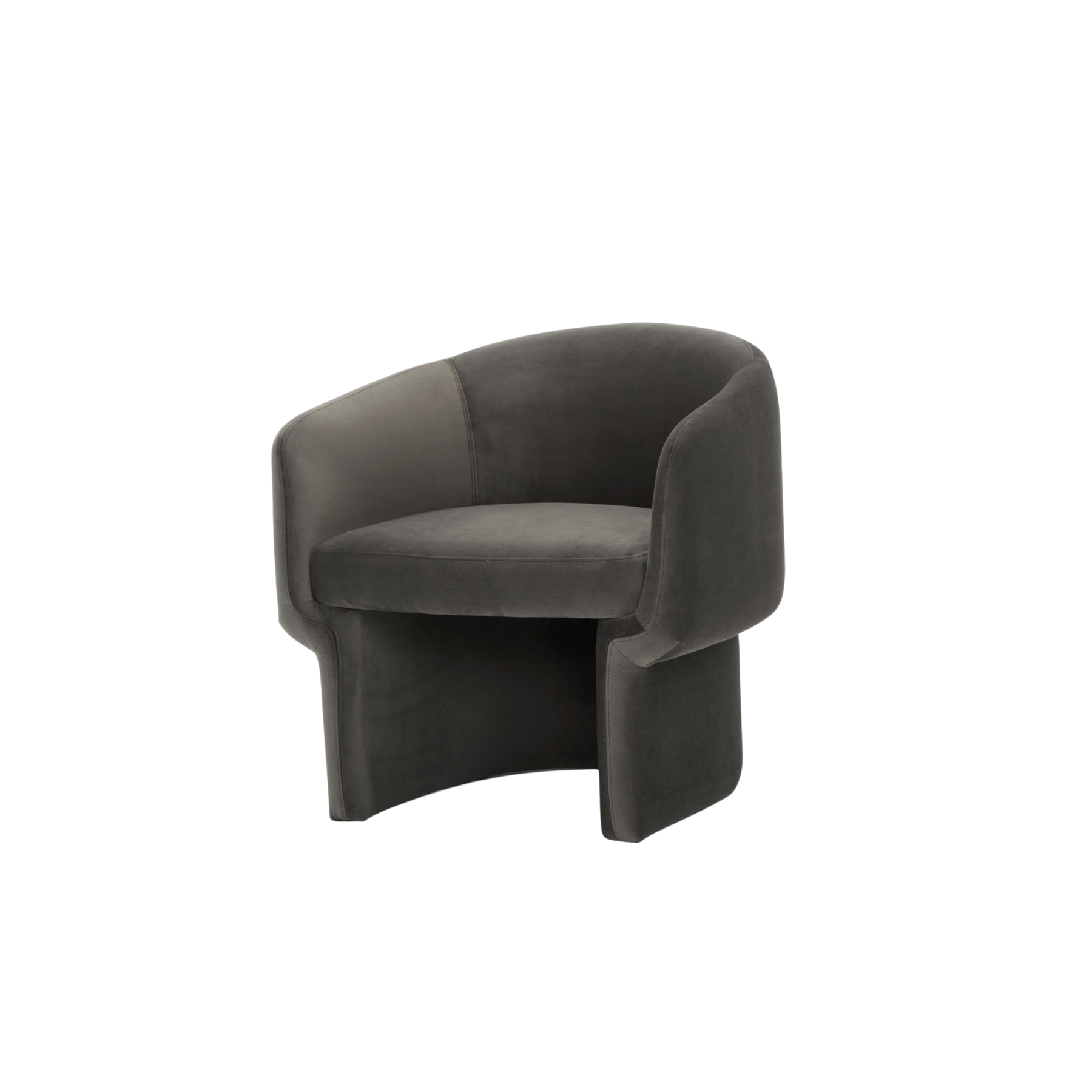 Wallis Charcoal Grey Lounge Chair