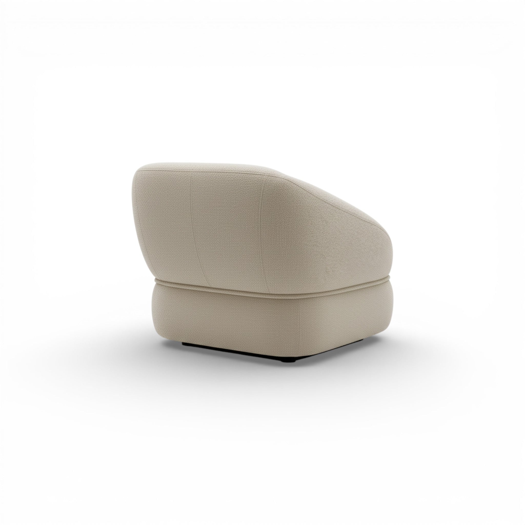 Clyde Lounge Chair Beige