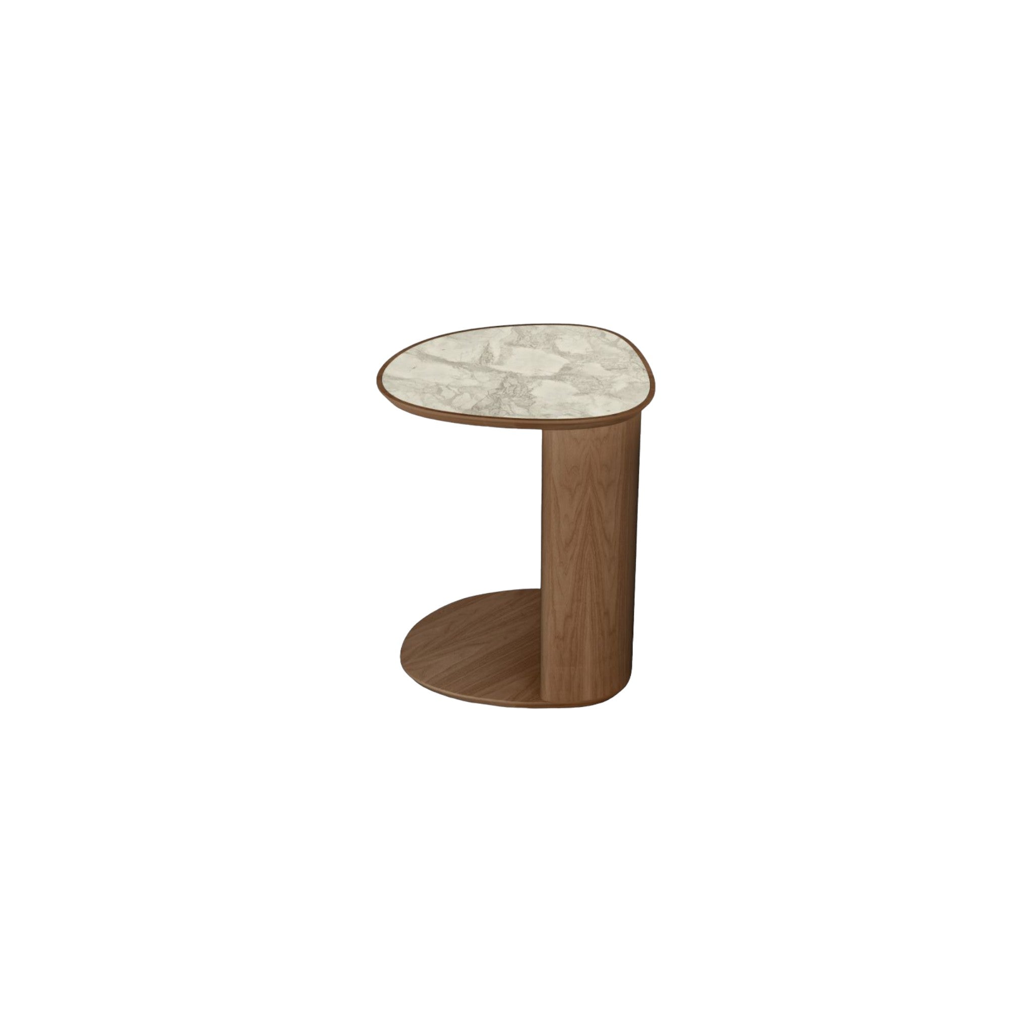 Caico Walnut Side Table