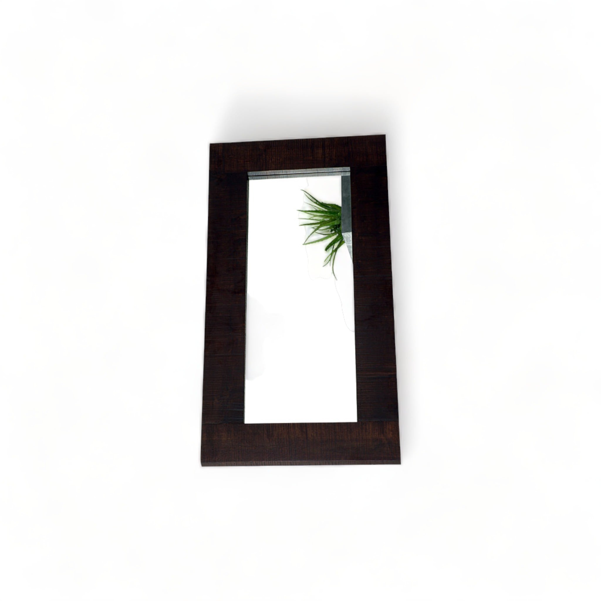 Zen Rectangle Espresso Mirror (only 1)