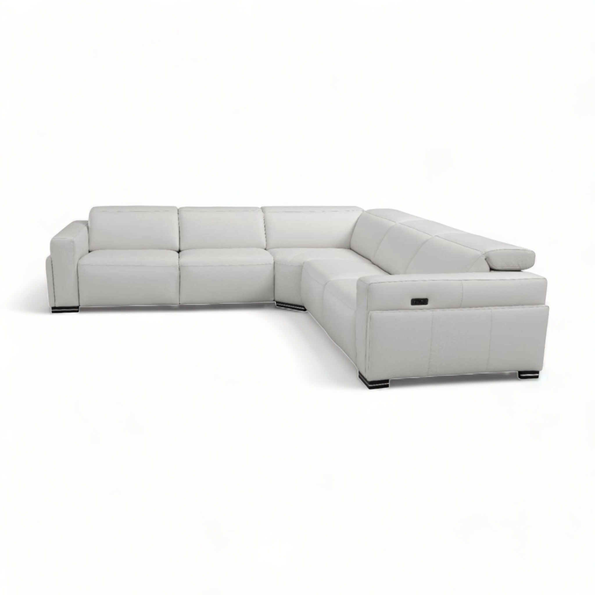 Park Leather Motion Sectional Sofa