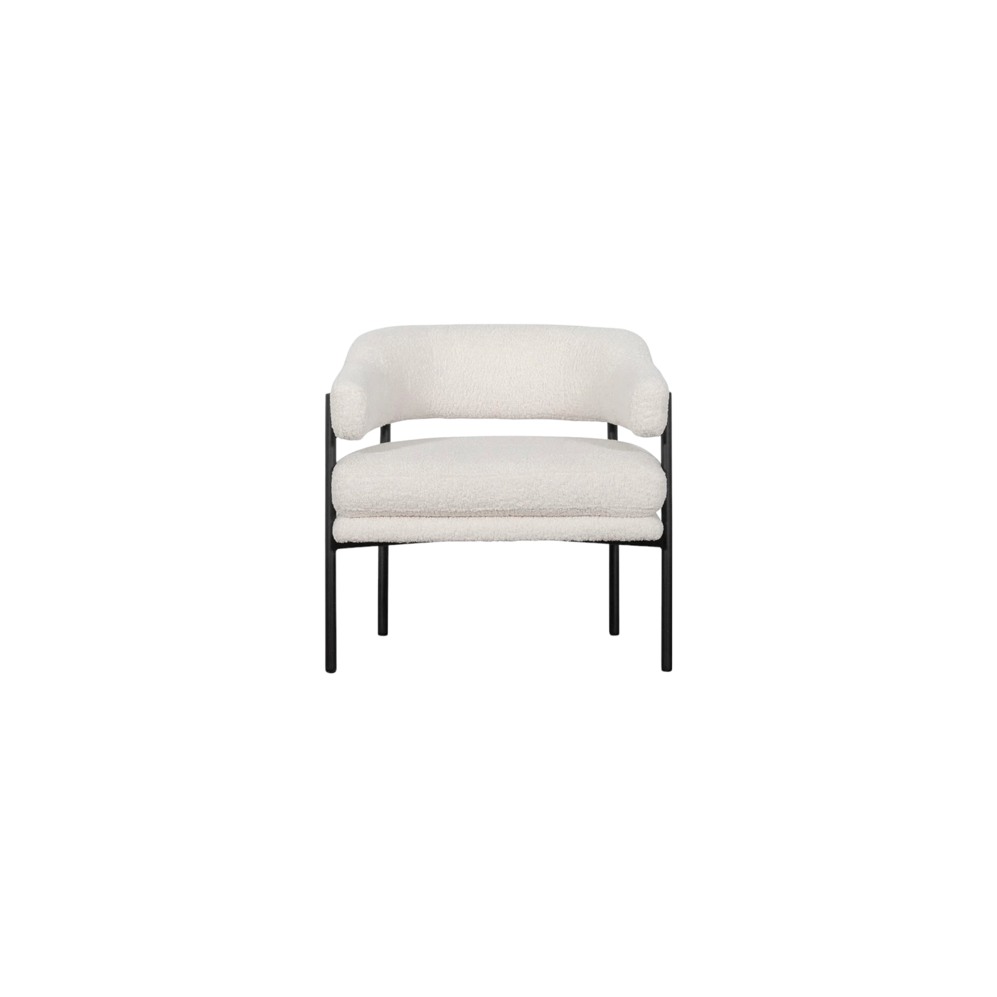 Silves White Lounge Chair