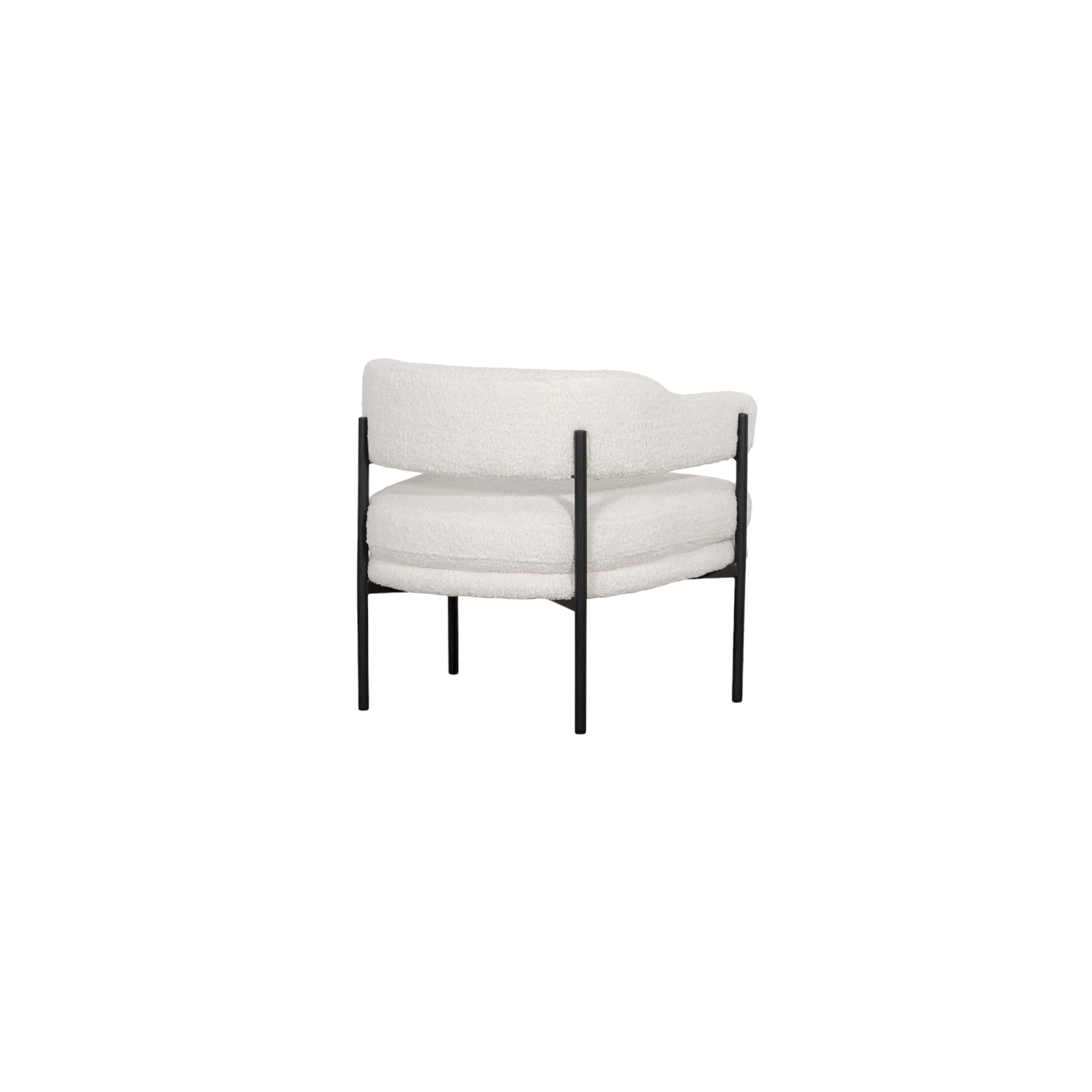 Silves White Lounge Chair