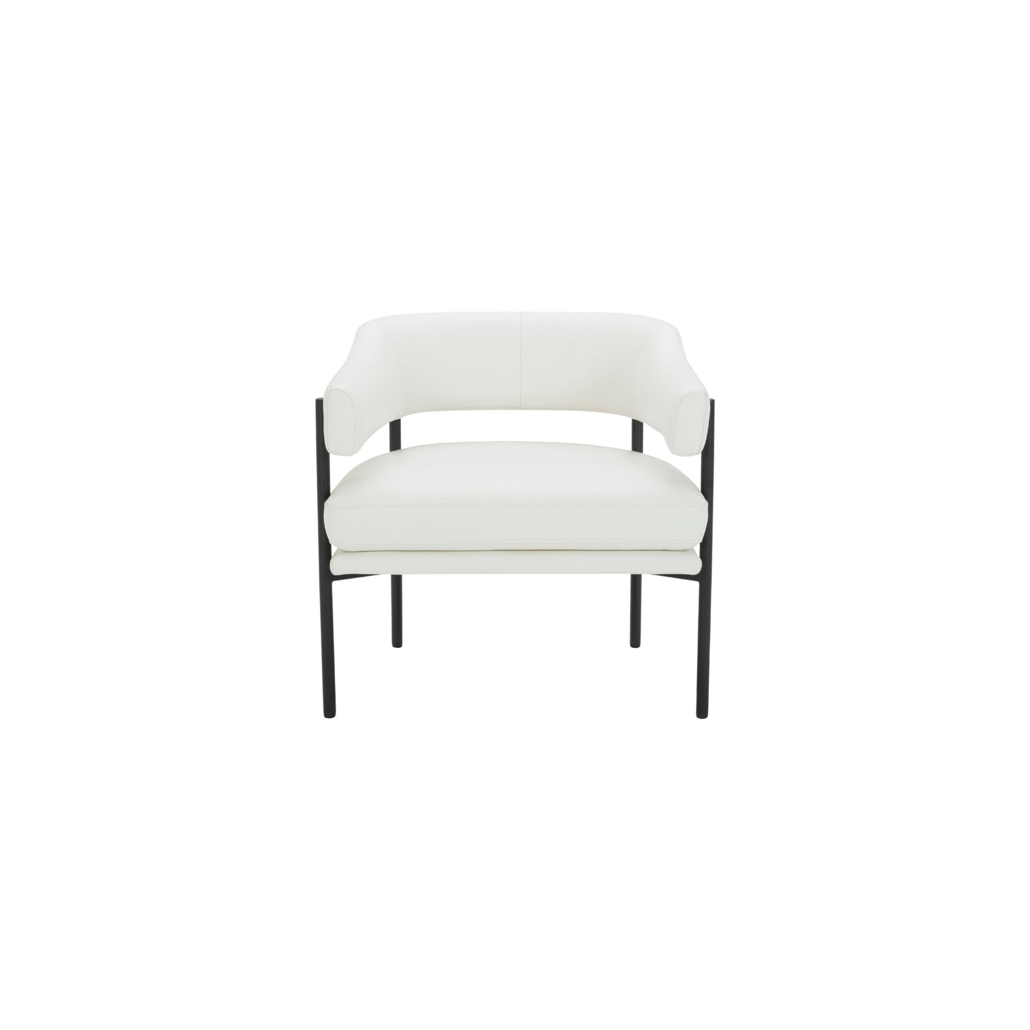 Silves White Lounge Chair