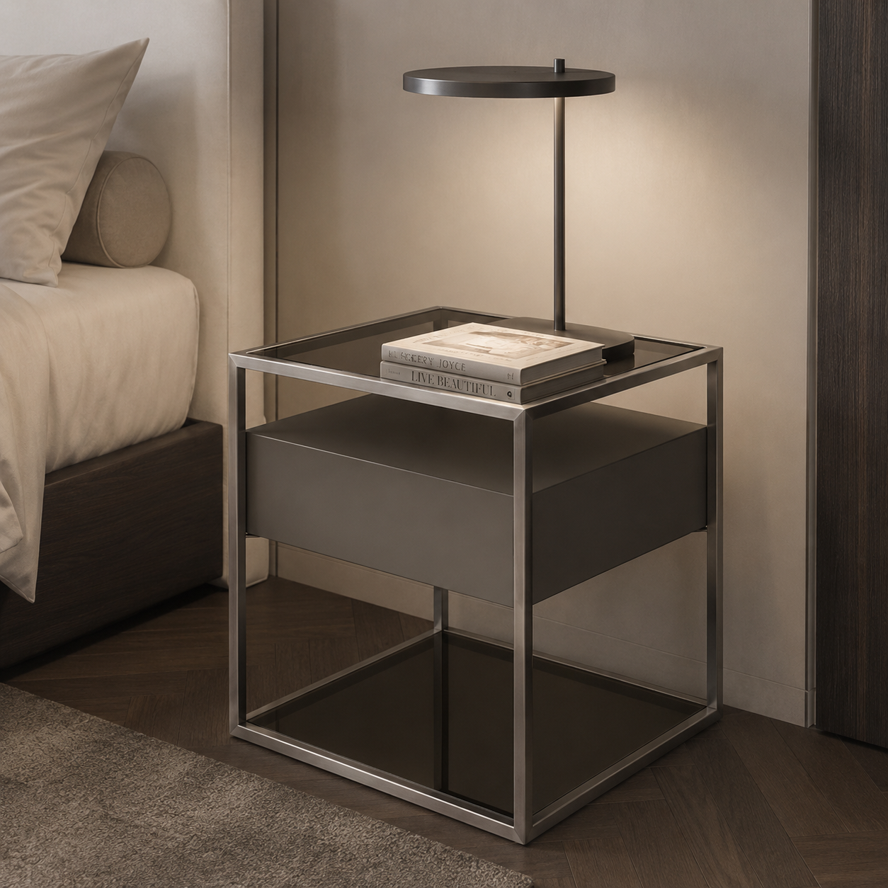 Alfred Lacquer Side Table