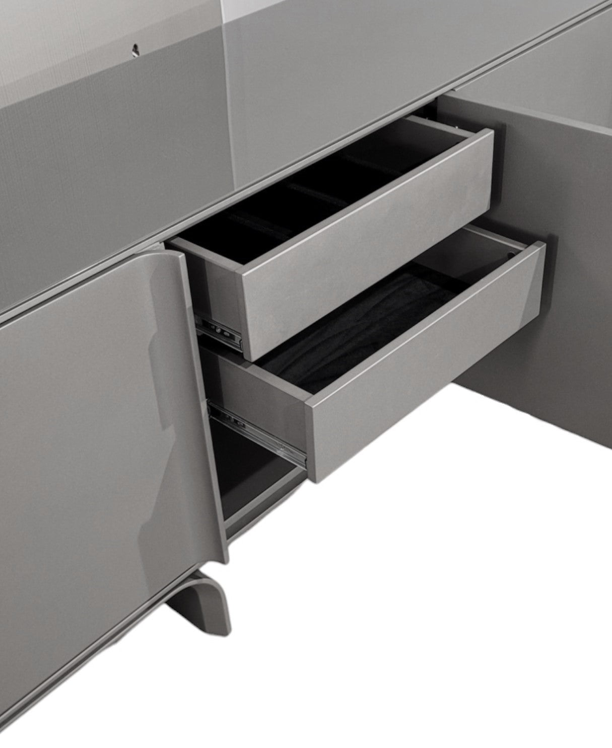 Leaf Graphite Sideboard