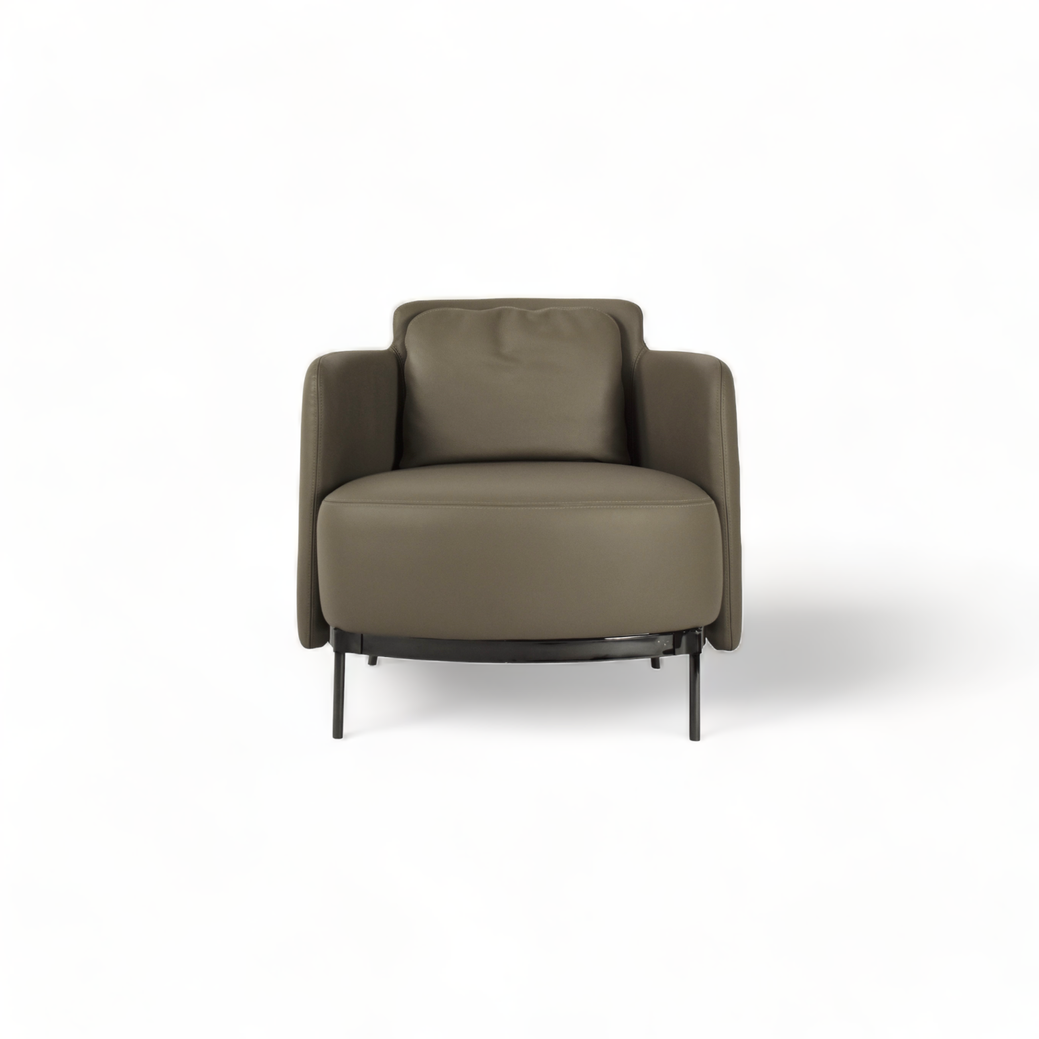 Darby Dark Taupe Lounge Chair