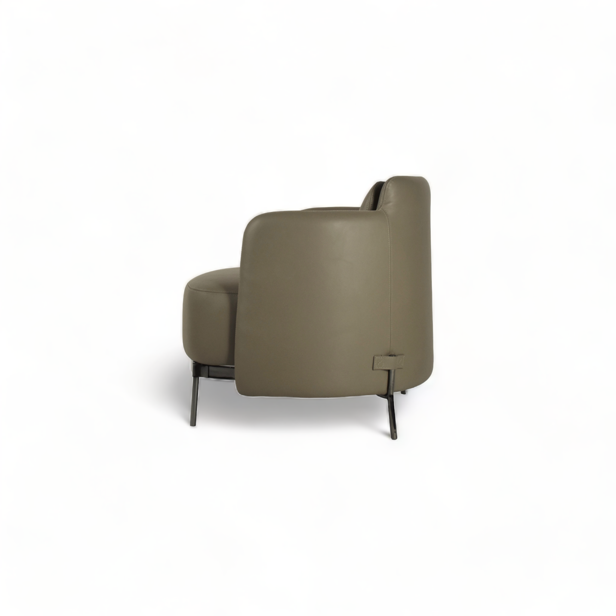 Darby Dark Taupe Lounge Chair