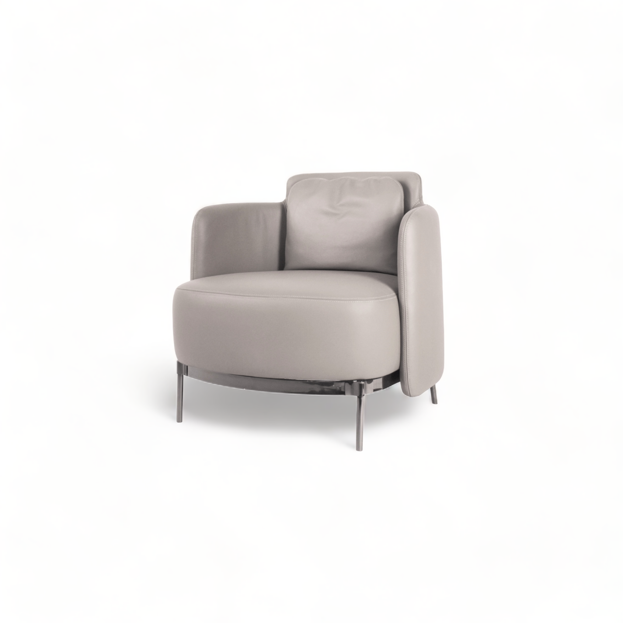 Darby Light Grey Lounge Chair