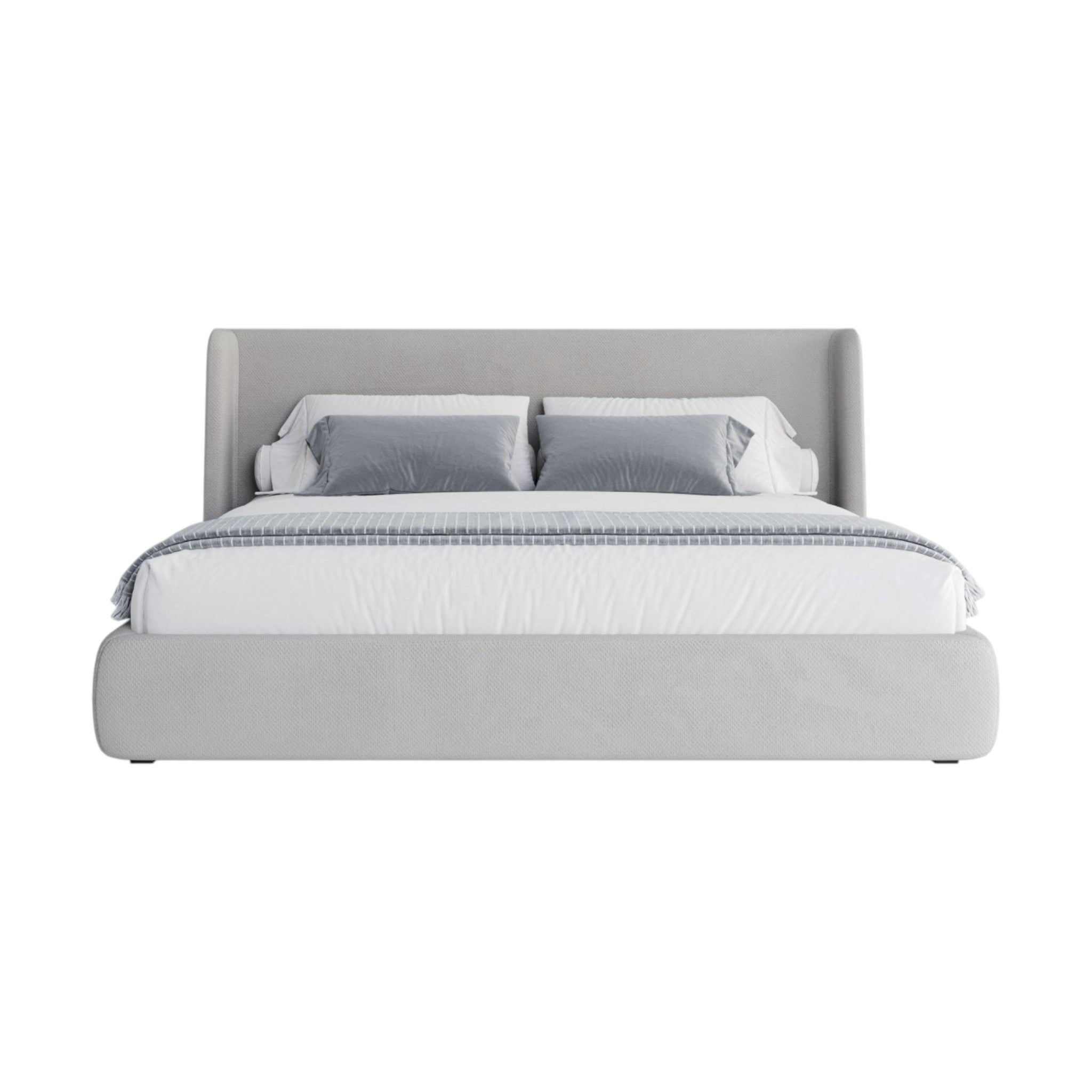 Pampa Light Grey Bed