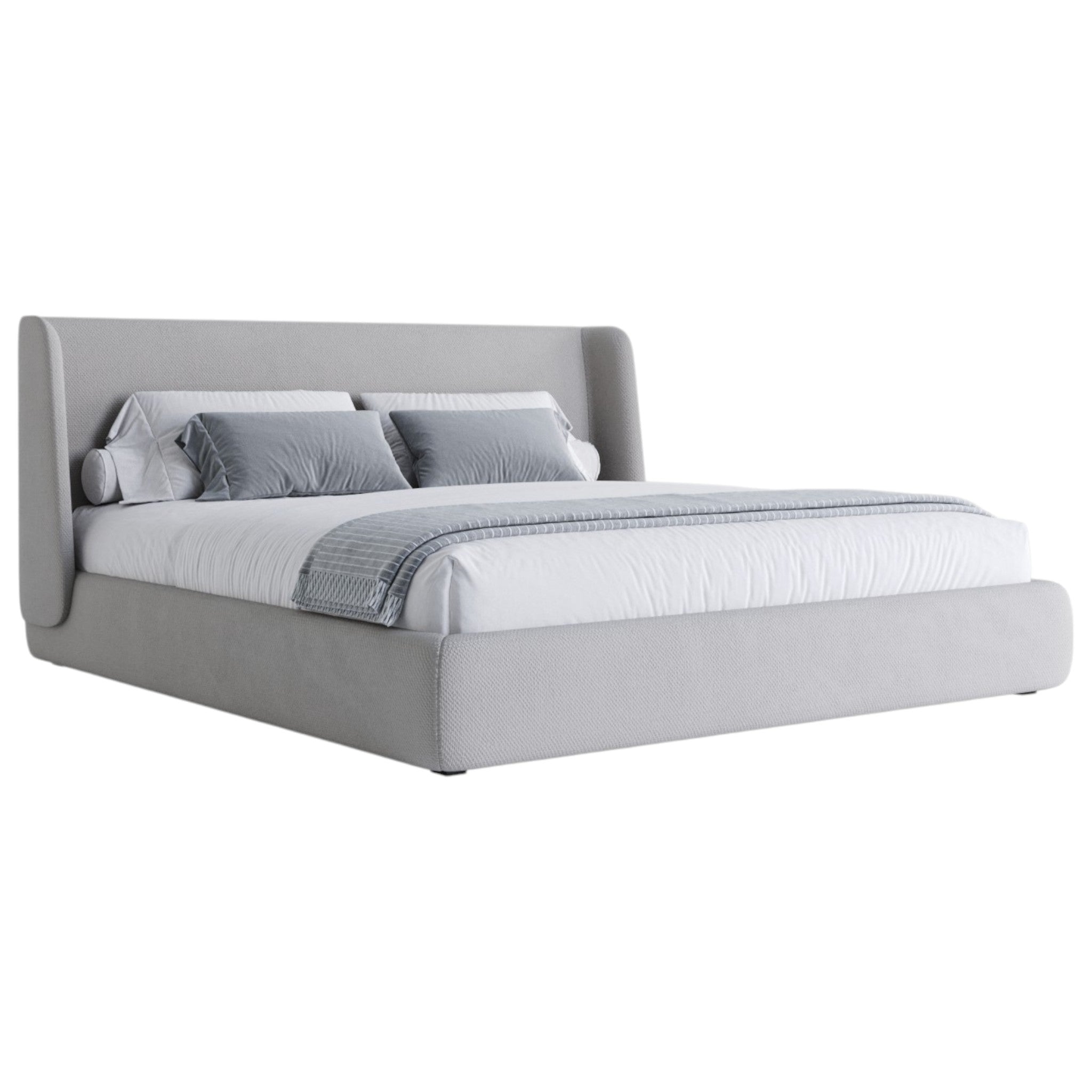 Pampa Light Grey Bed