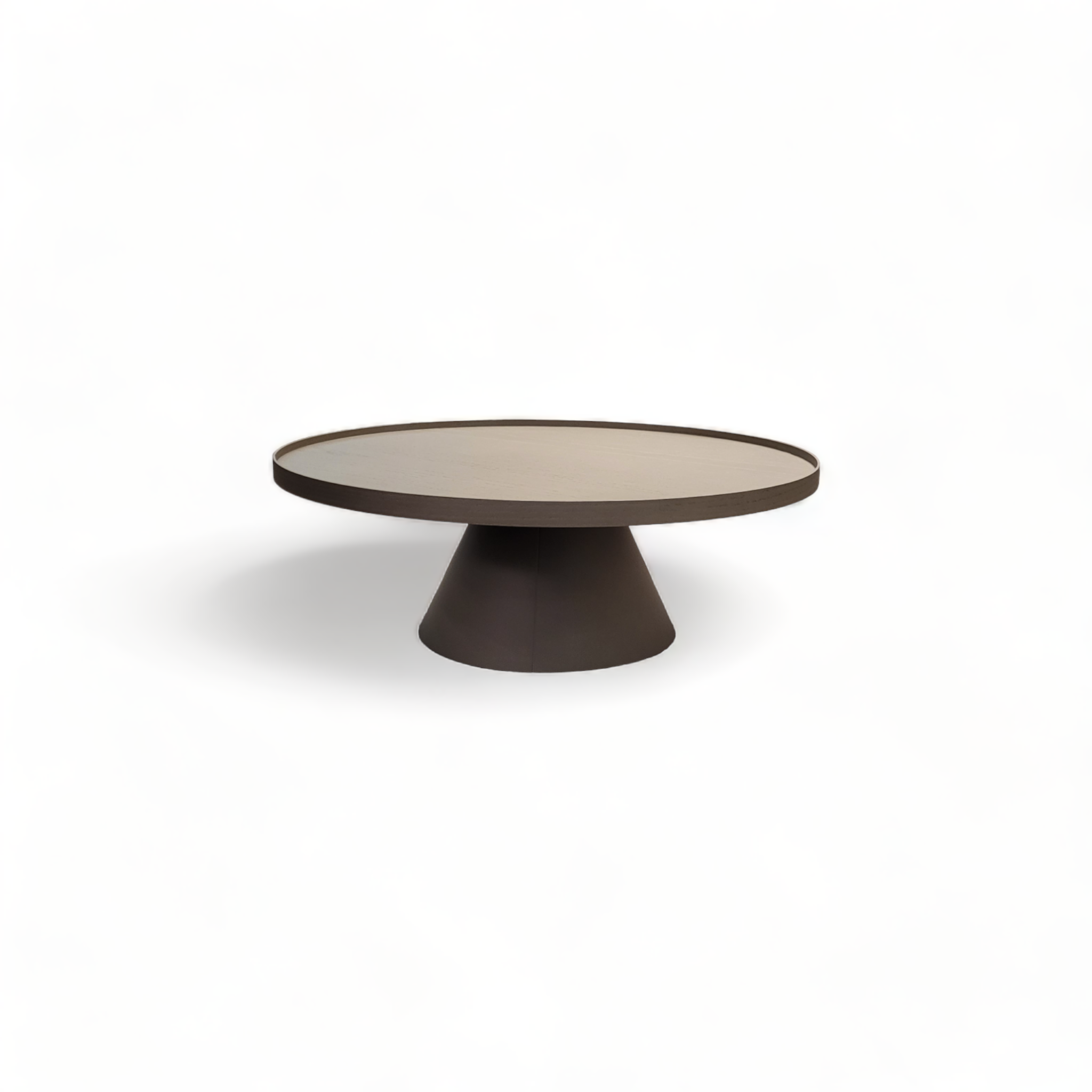Rosario Urano Glass Small Round Coffee Table
