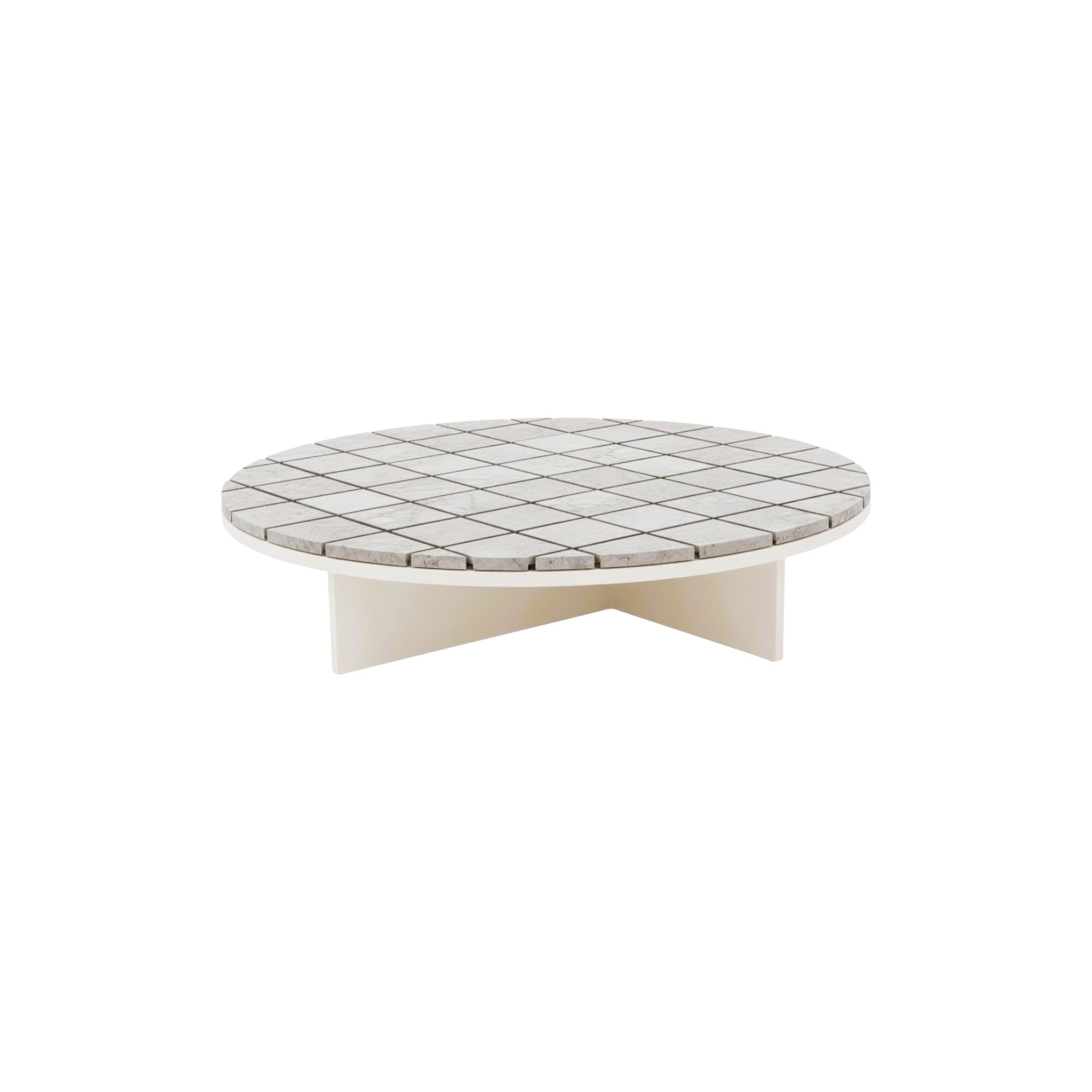 Tyle Round Coffee Table - Marble