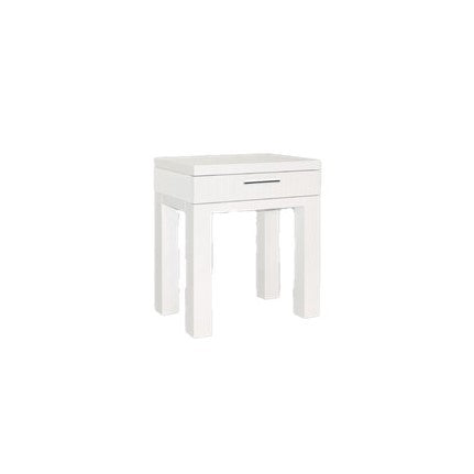 Cavas End Table White