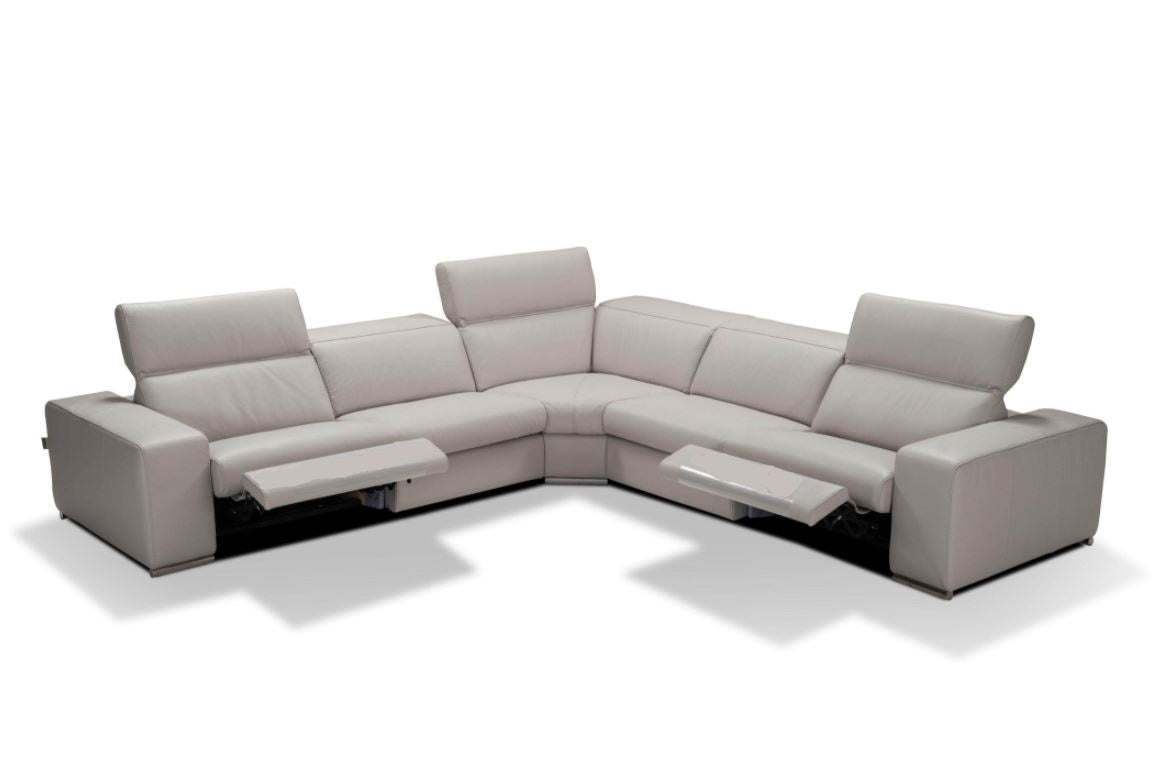 Lewis Sectional Leather Sofa