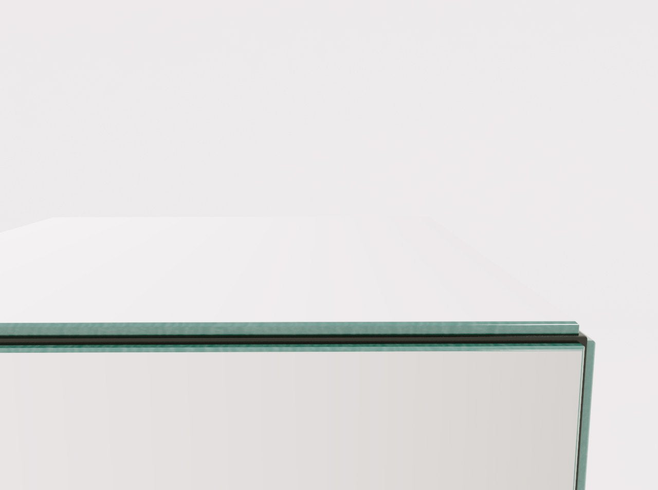 Reflex Mirrored Side Table