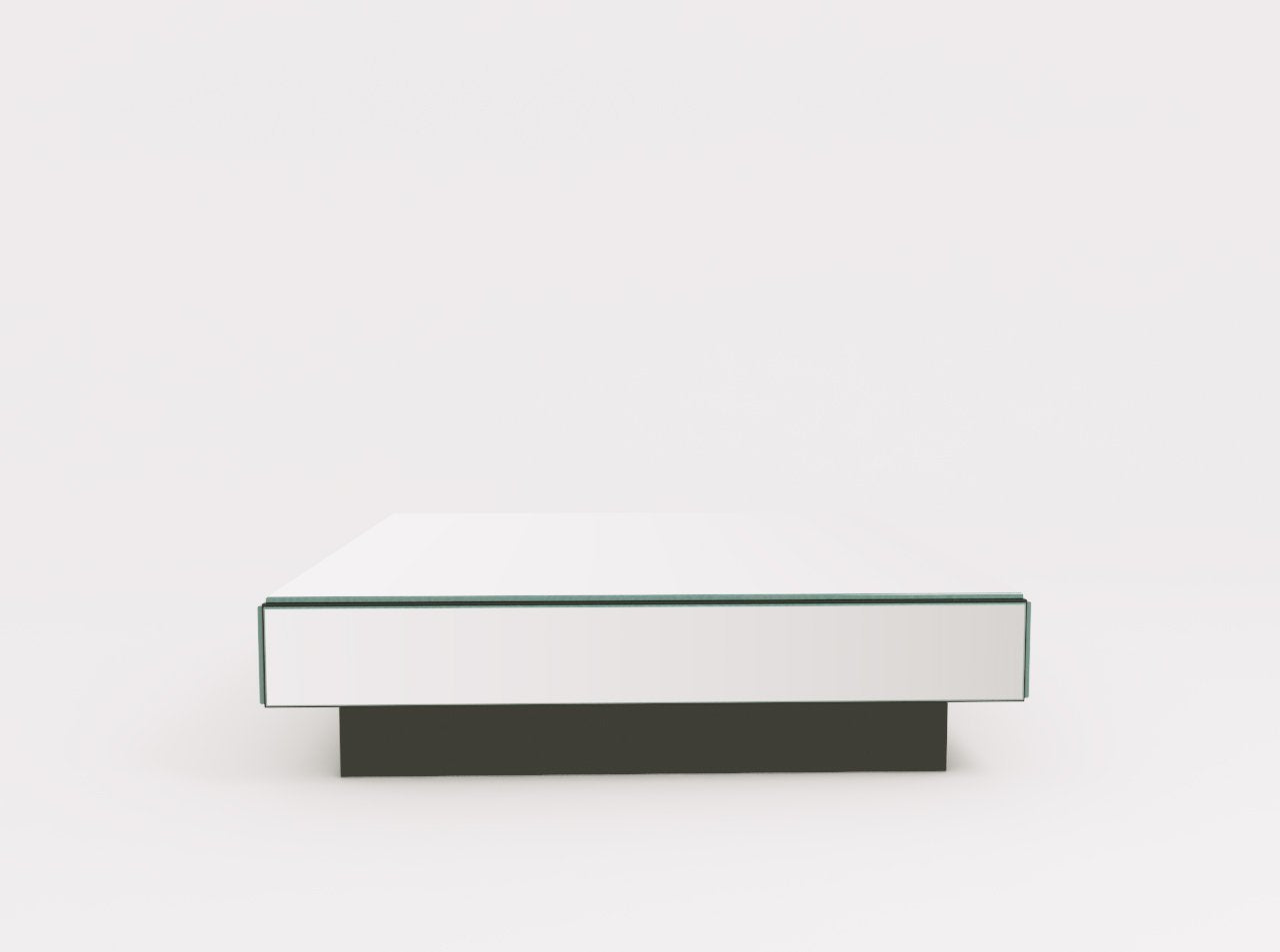 Reflex Mirrored Square Coffee Table