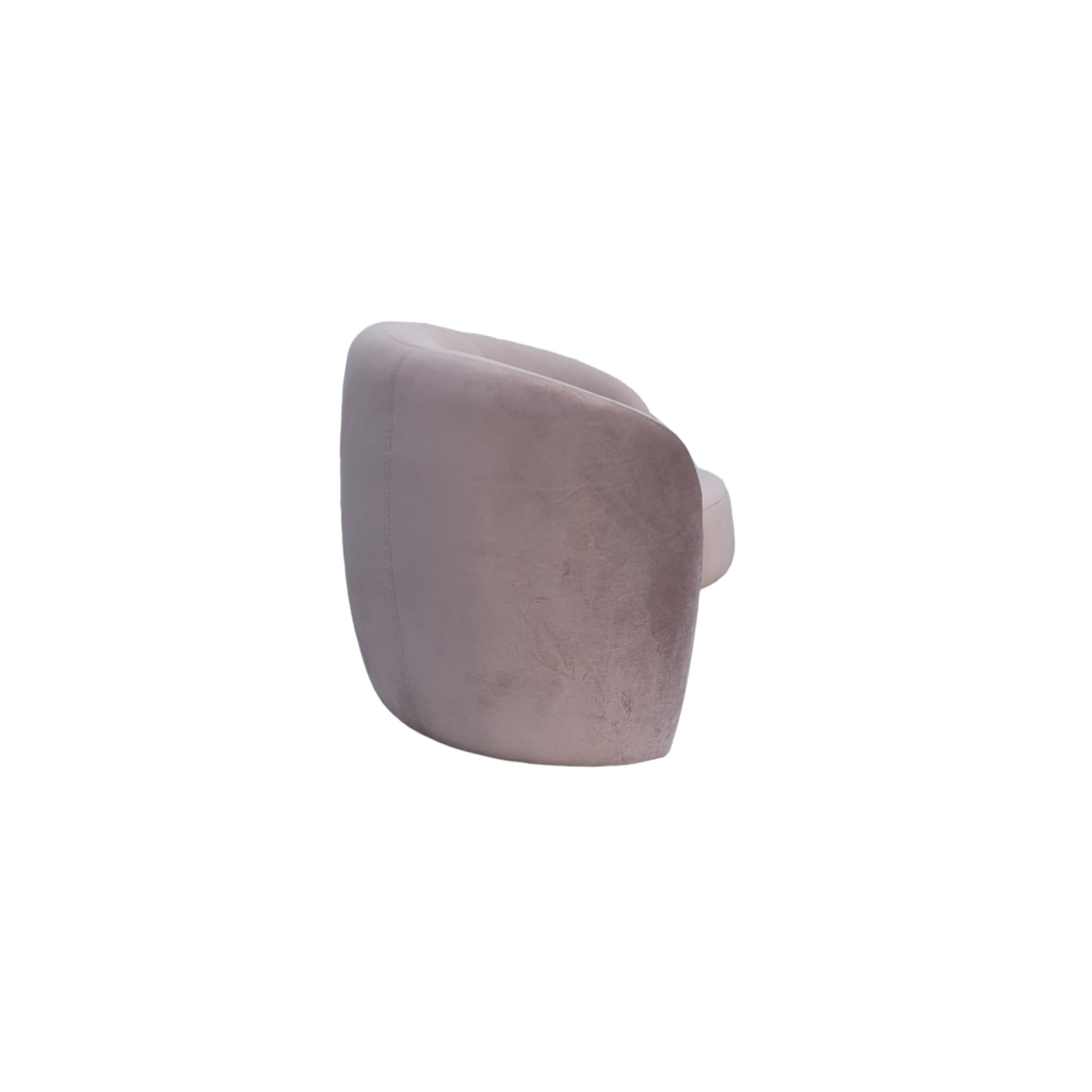 Tortona Mushroom Taupe Lounge Chair