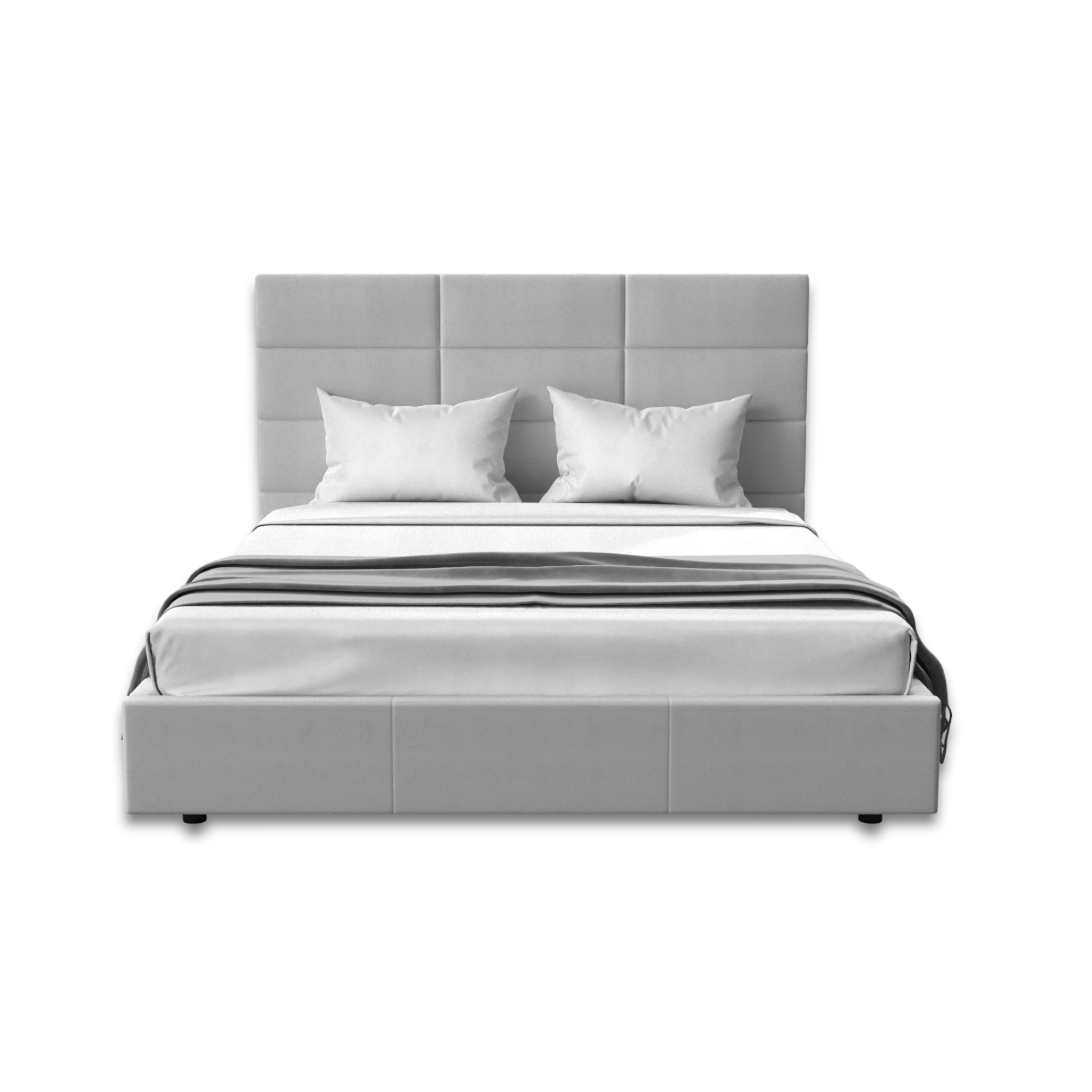 Champs Light Grey Bed