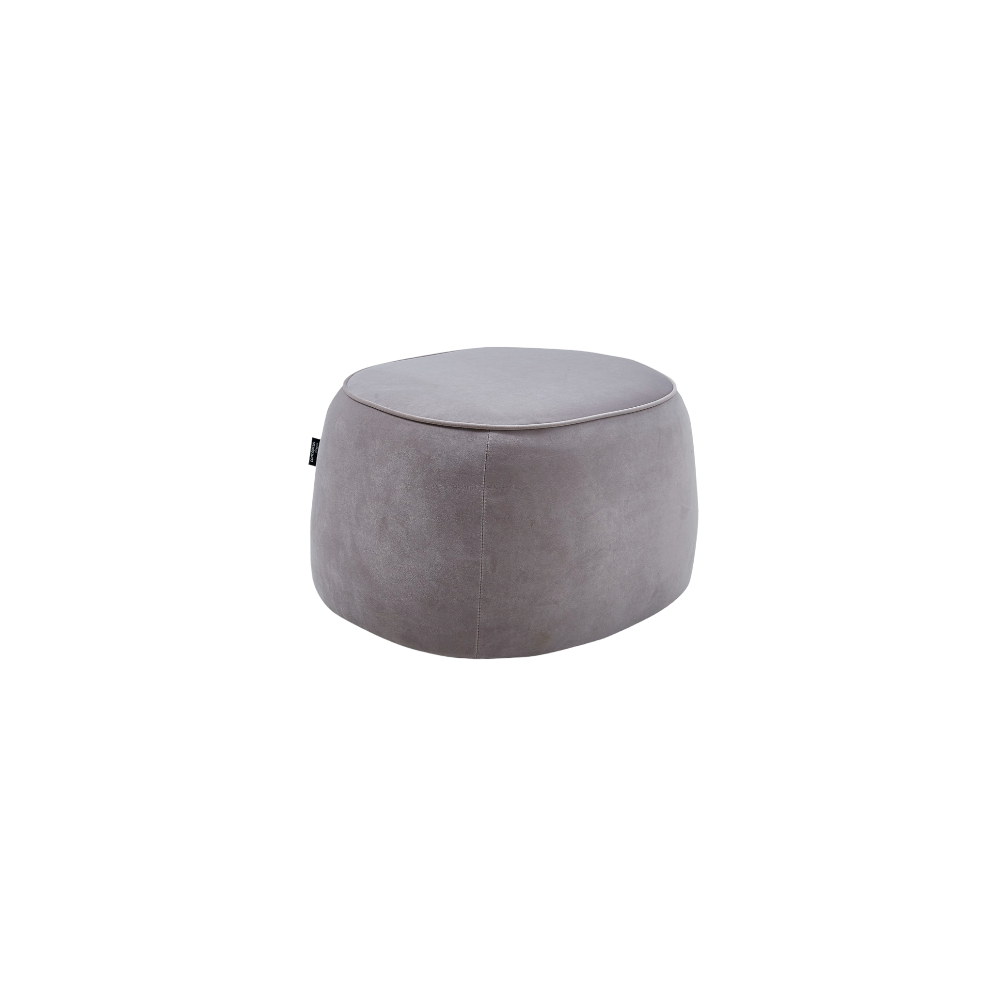 Shinola Light Grey Ottoman