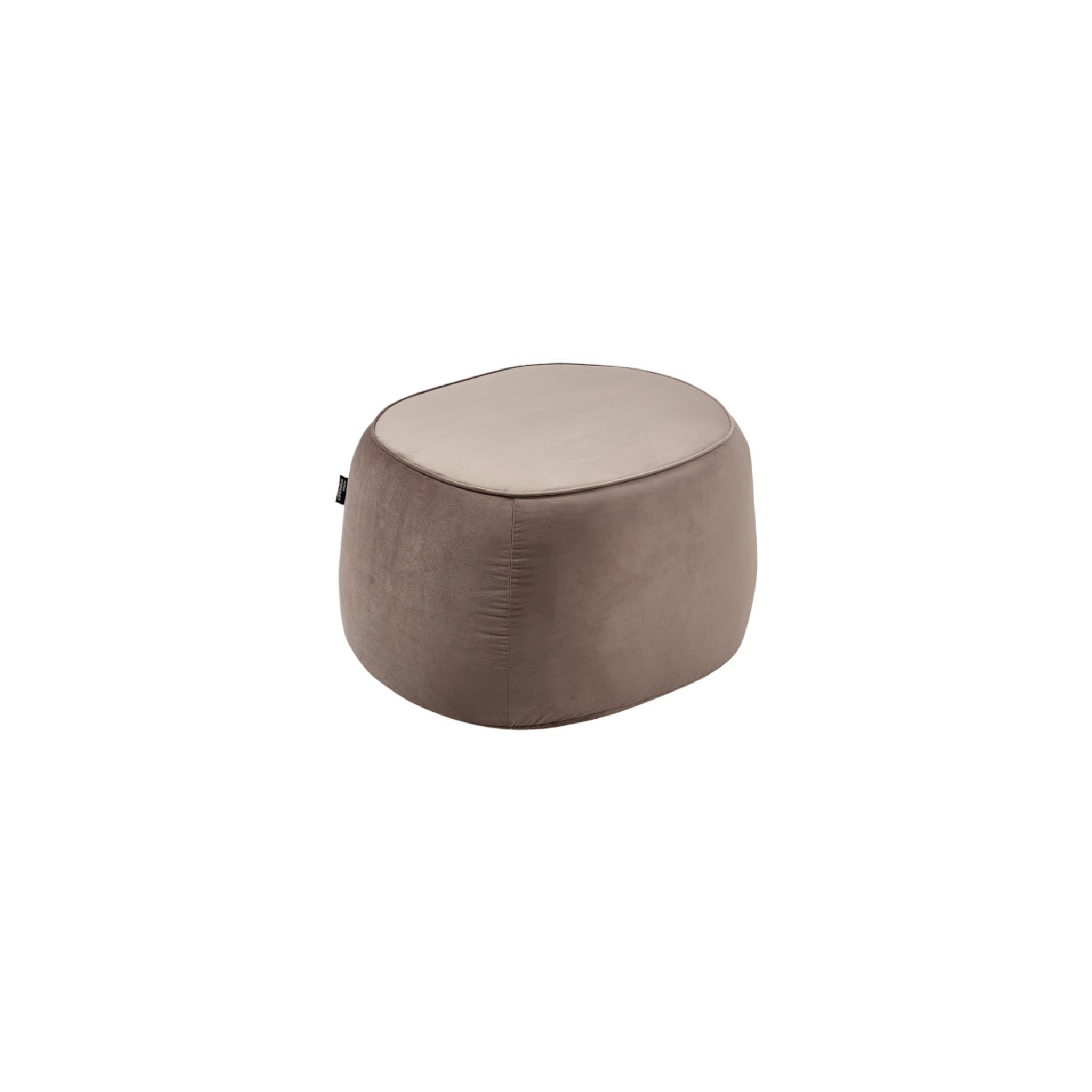 Shinola Taupe Ottoman