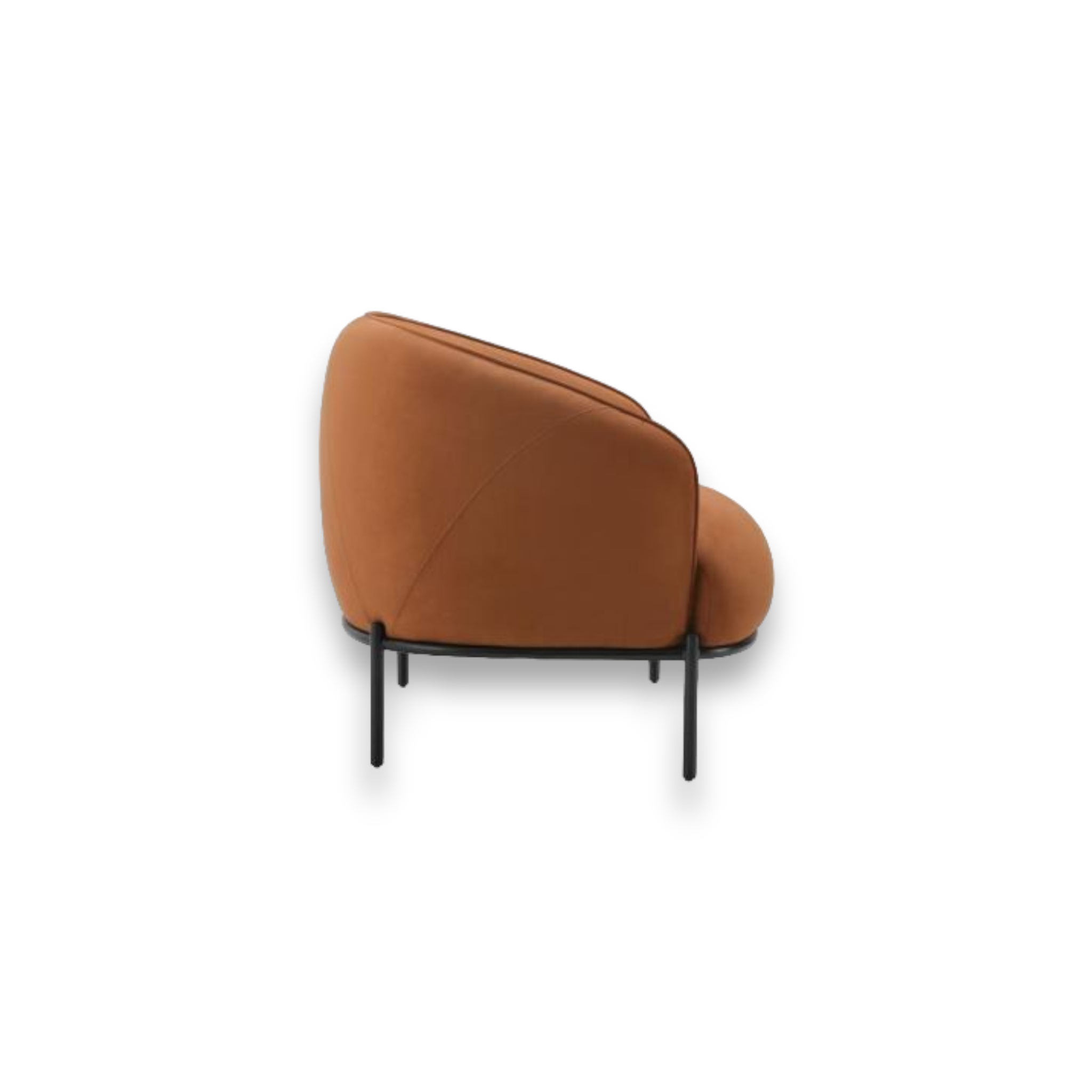 Rhone Orange Lounge Chair
