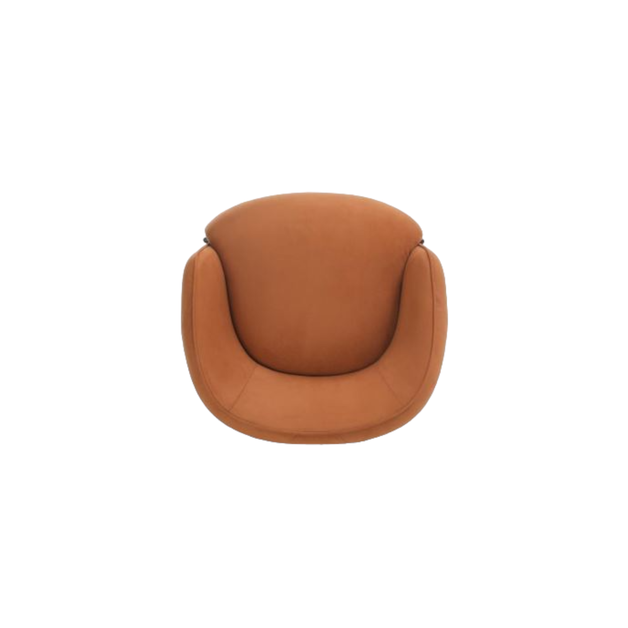 Rhone Orange Lounge Chair
