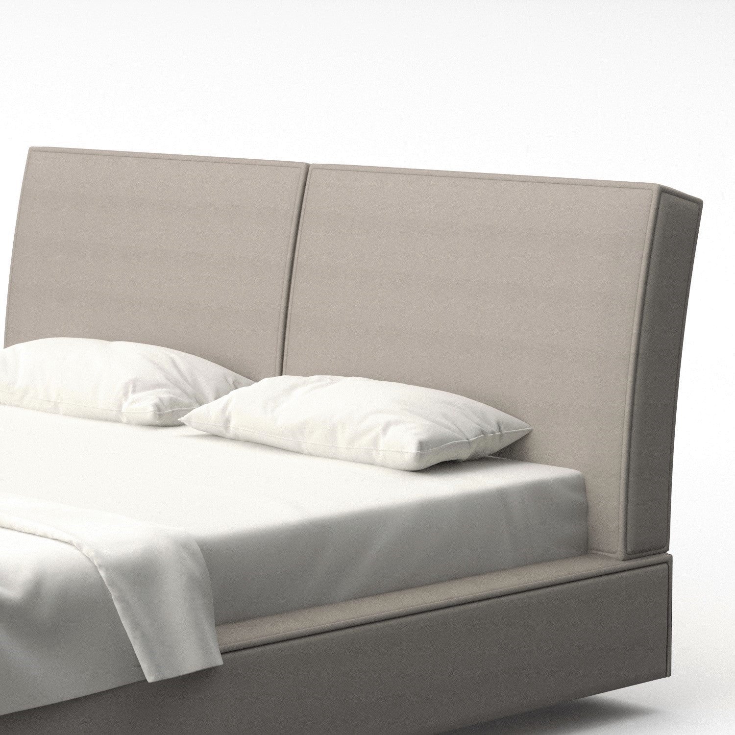 Harris Light Grey Taupe Bed