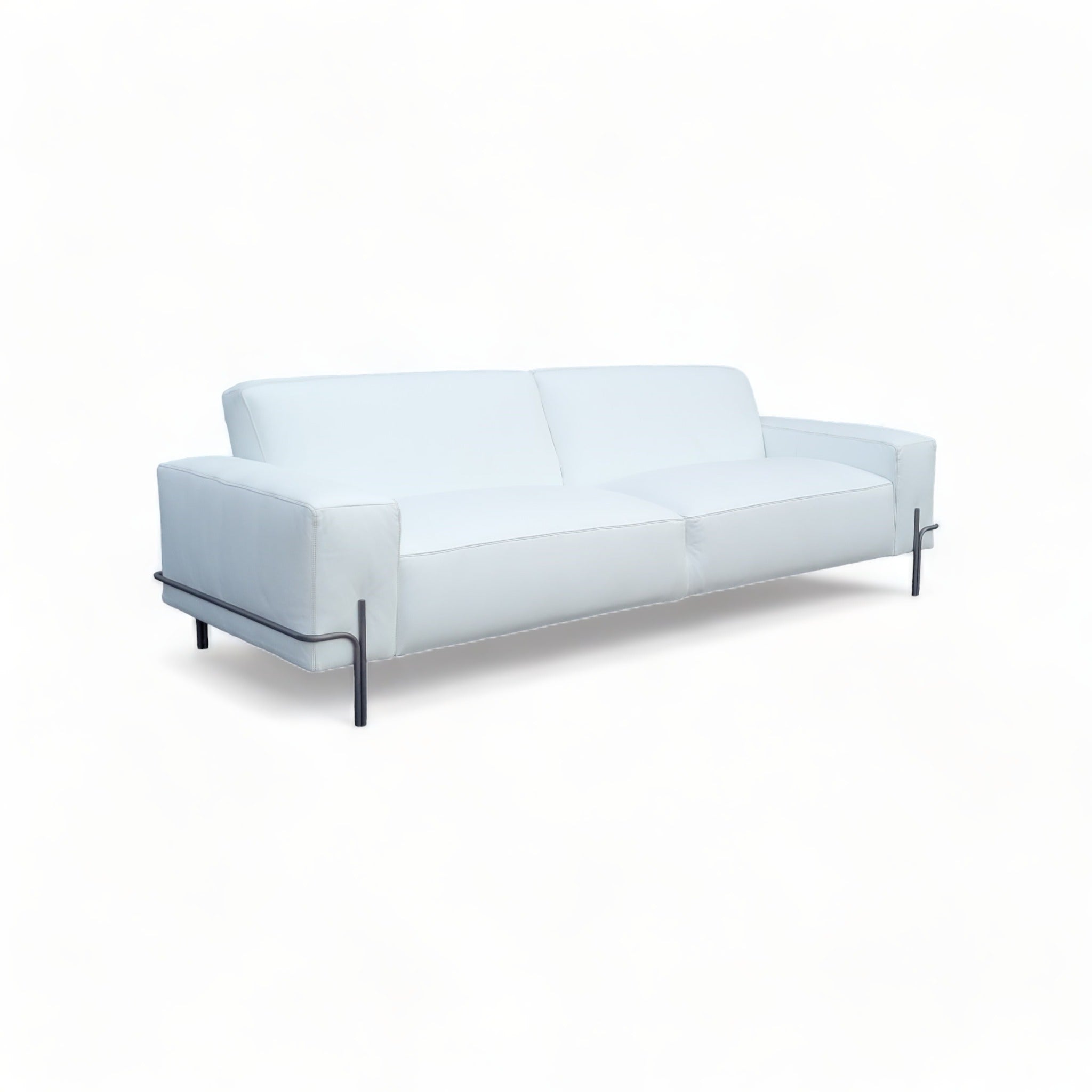 Anis White Leather Sofa (Only 1)