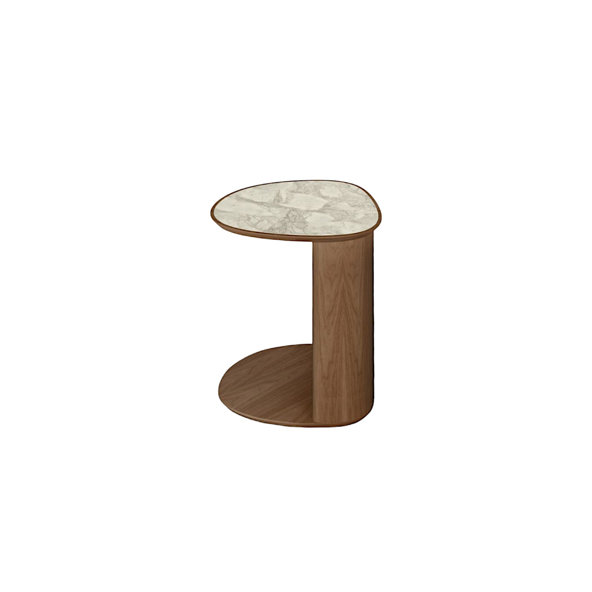 Caico Walnut Side Table