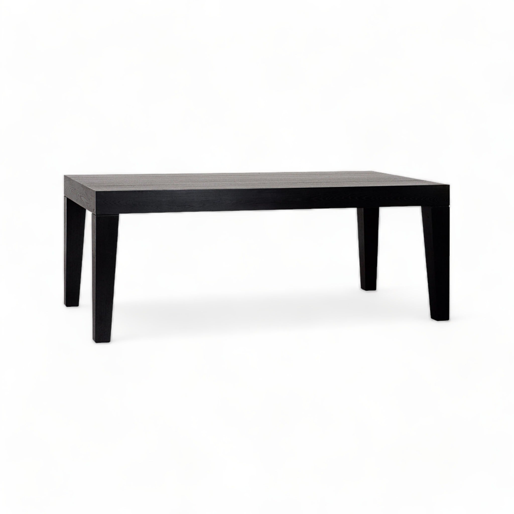 Accento Rectangle Black Dining Table