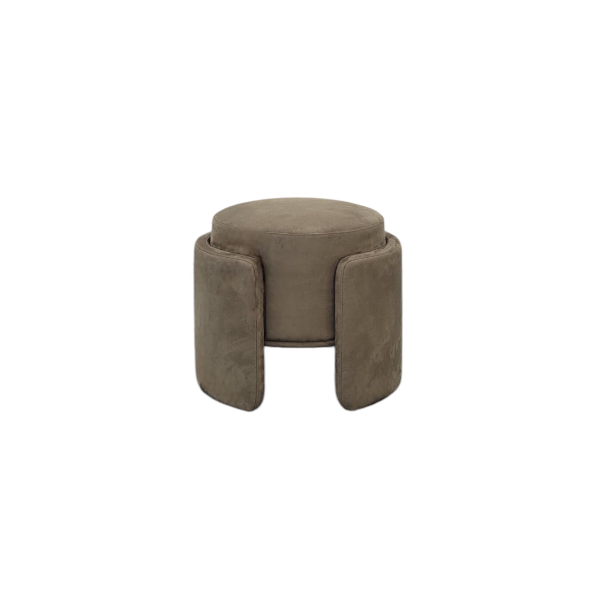 Gubbio Green Stool