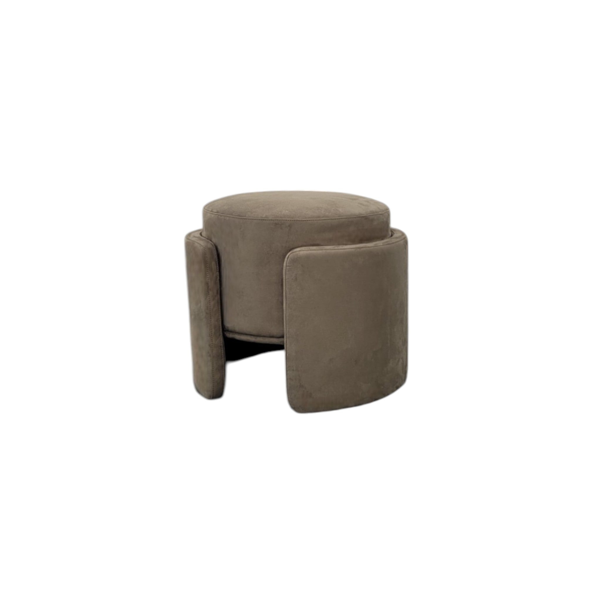 Gubbio Green Stool