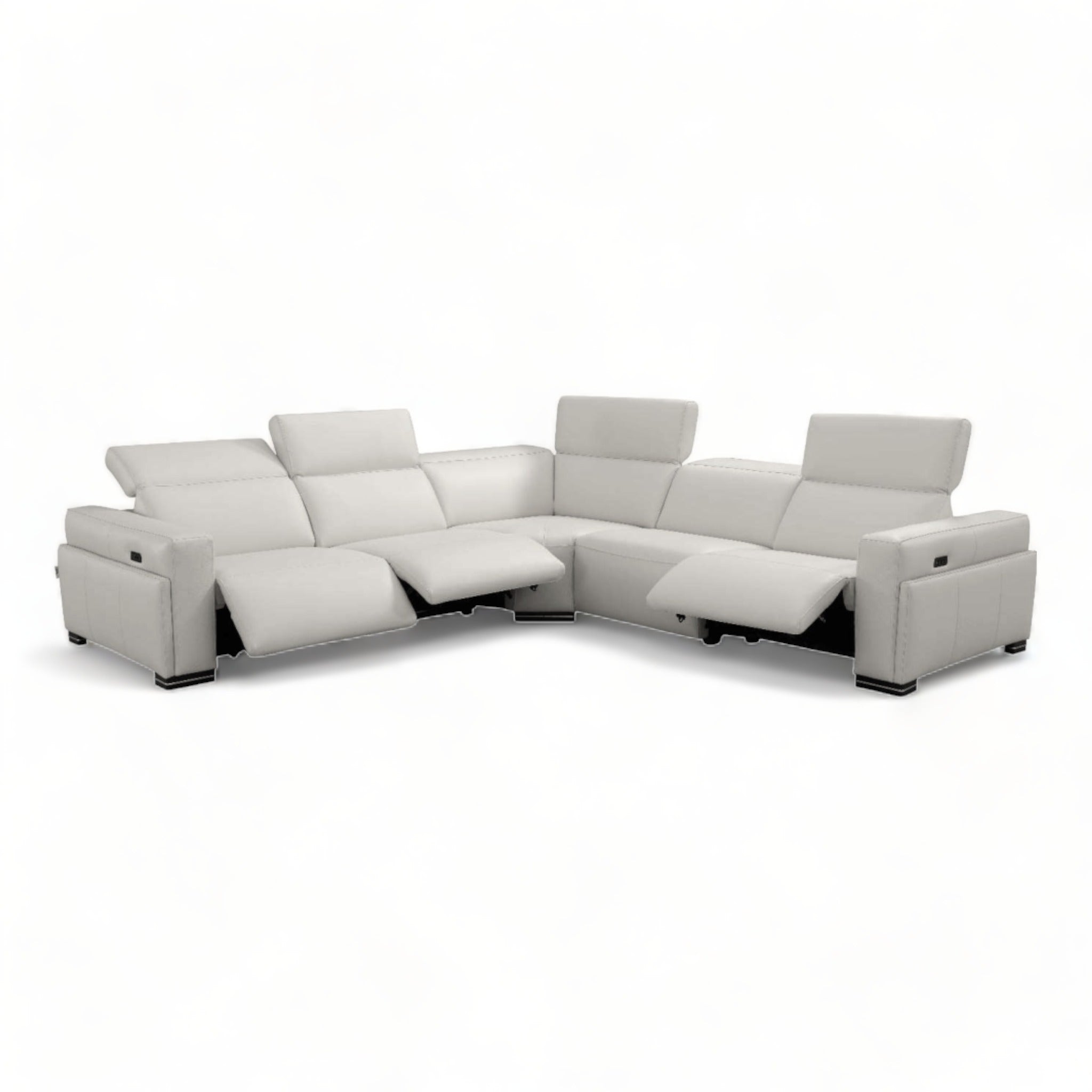 Park Leather Motion Sectional Sofa