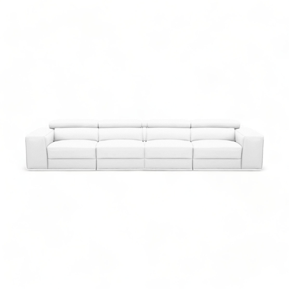 Eden XL White Leather Sofa (only 1) Habitus Furniture