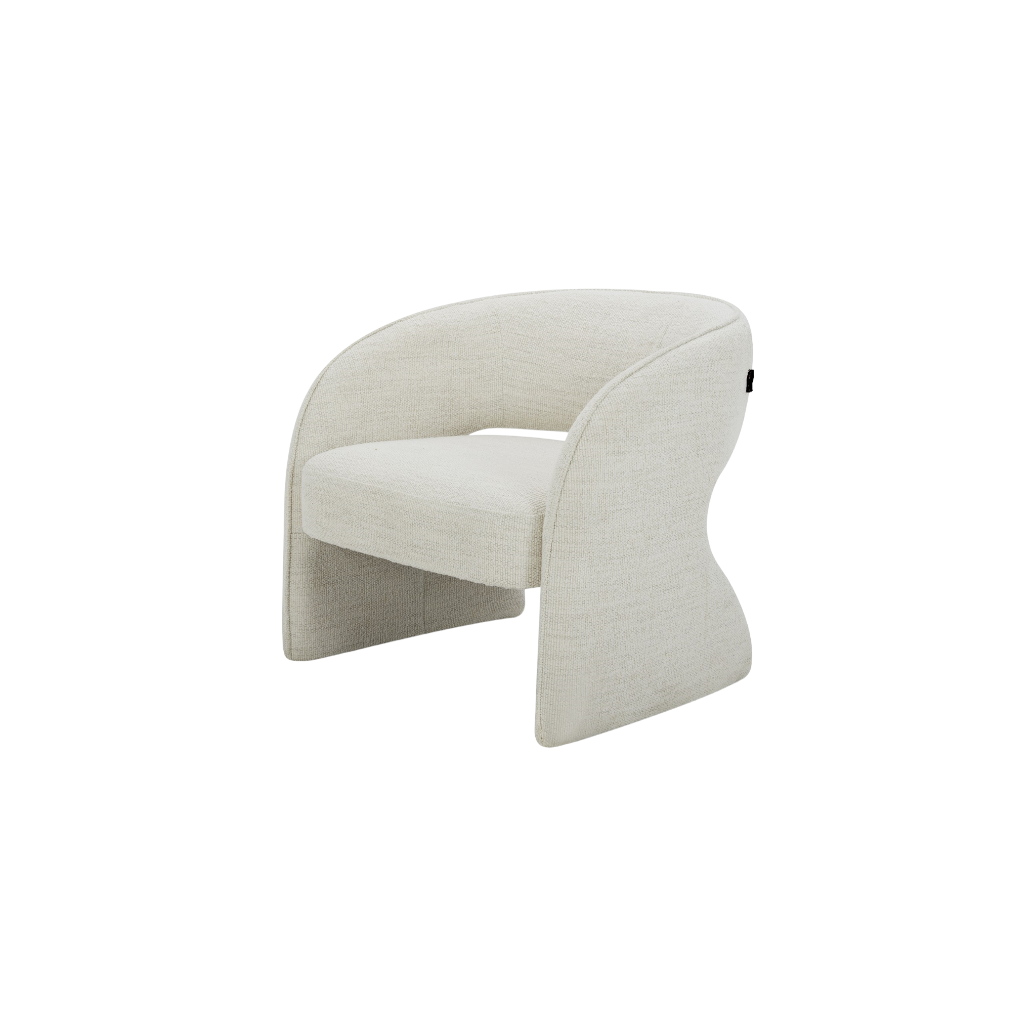 Kilkis White Lounge Chair