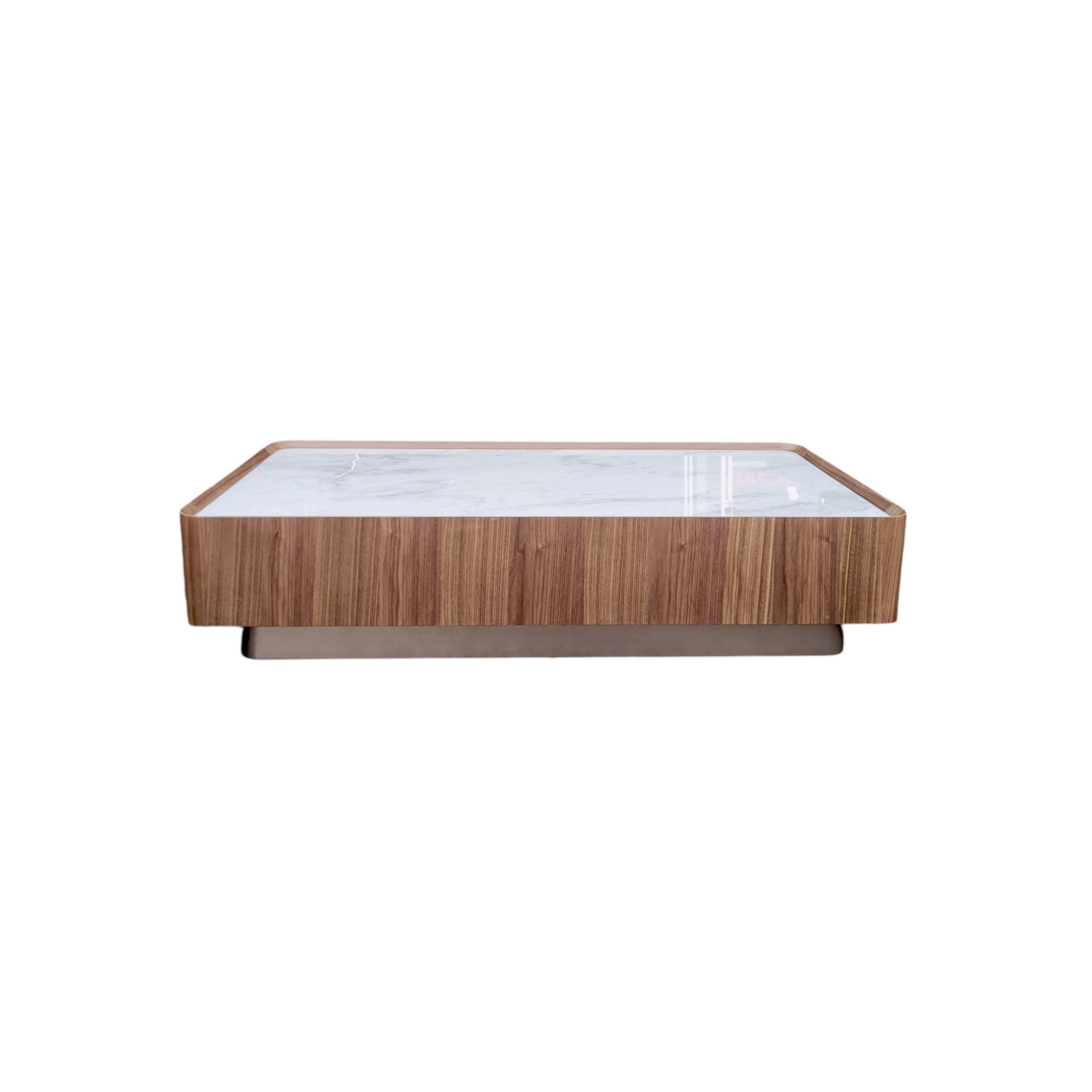 Ora Walnut Rectangle Coffee Table