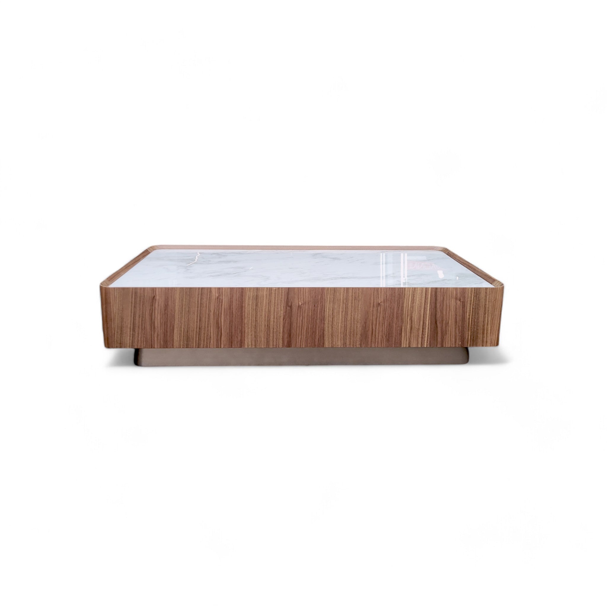 Ora Walnut Rectangle Coffee Table