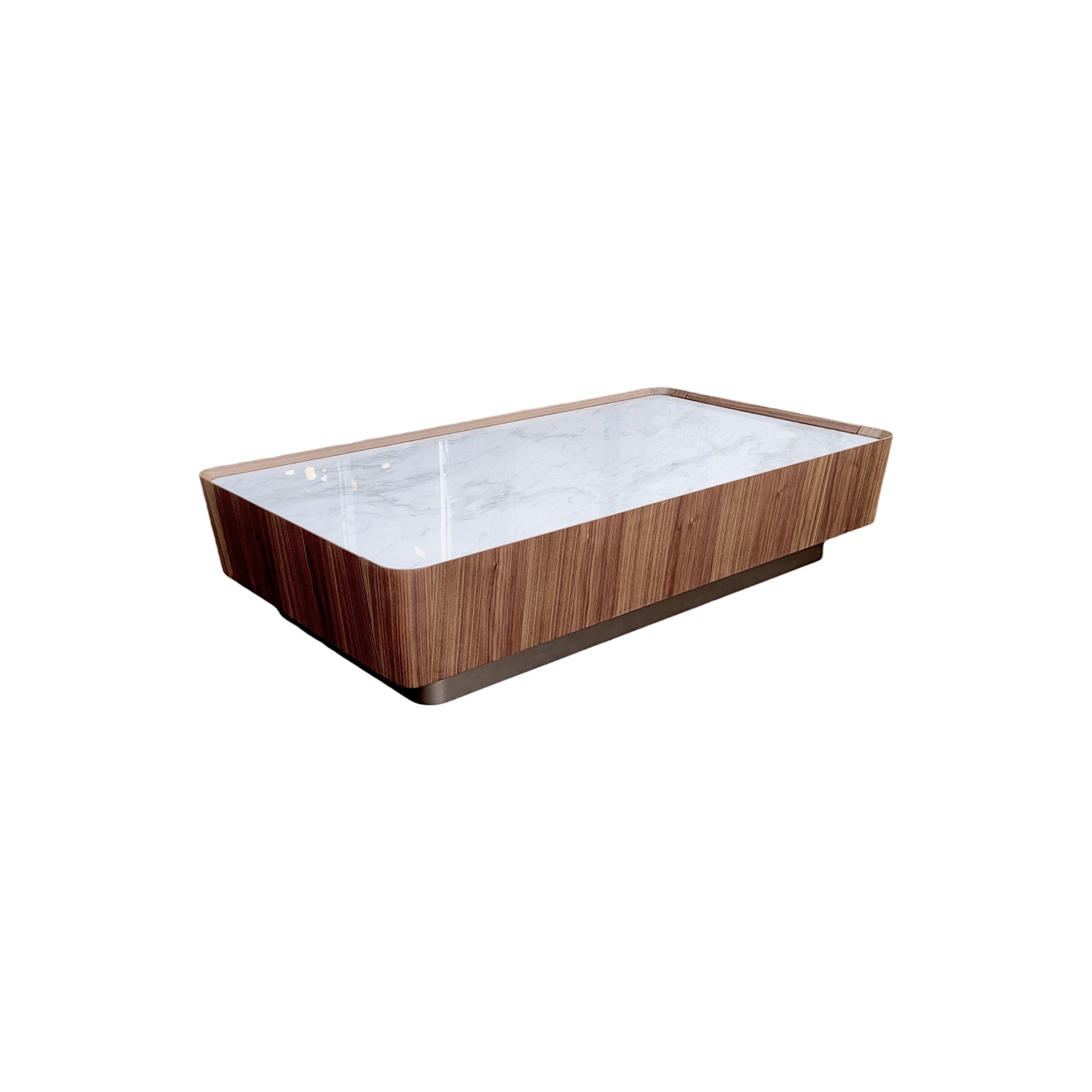 Ora Walnut Rectangle Coffee Table