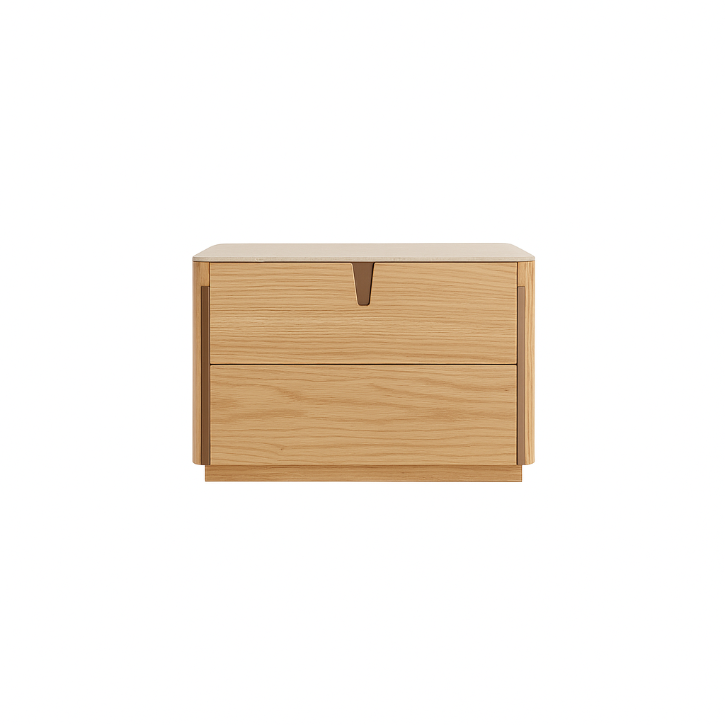 Opera Nightstand Natural Oak