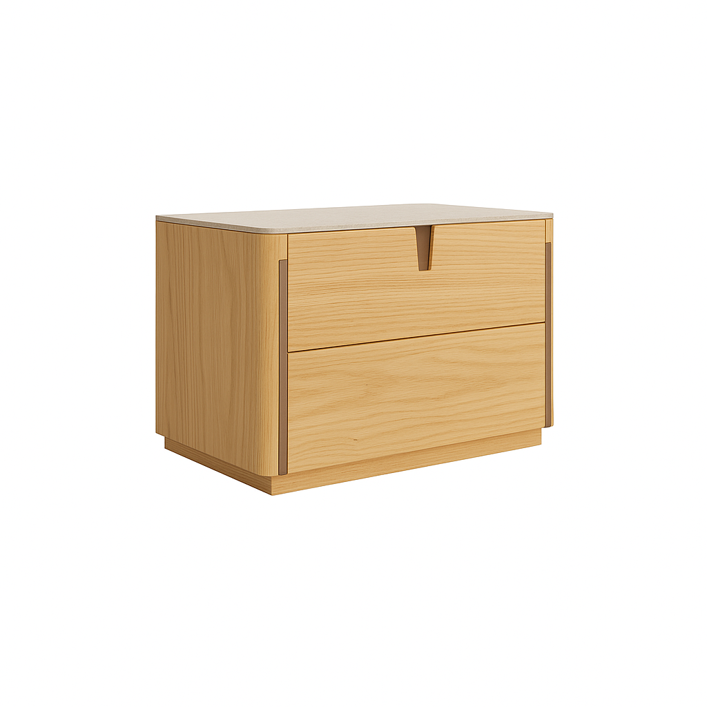 Opera Nightstand Natural Oak