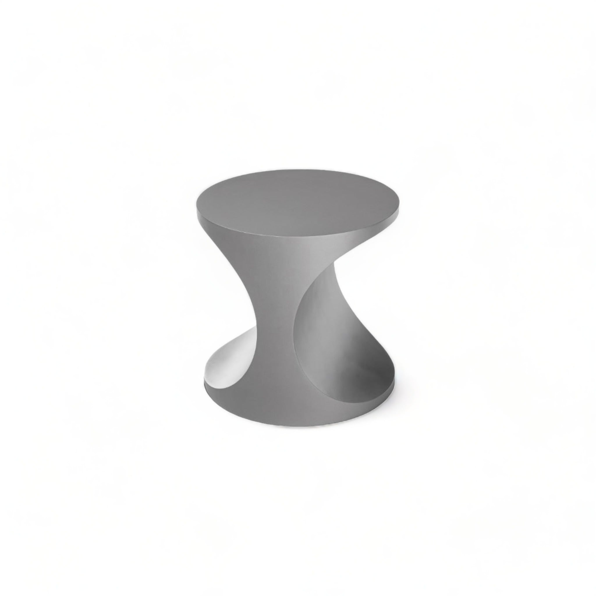 Apple Graphite Round Side Table