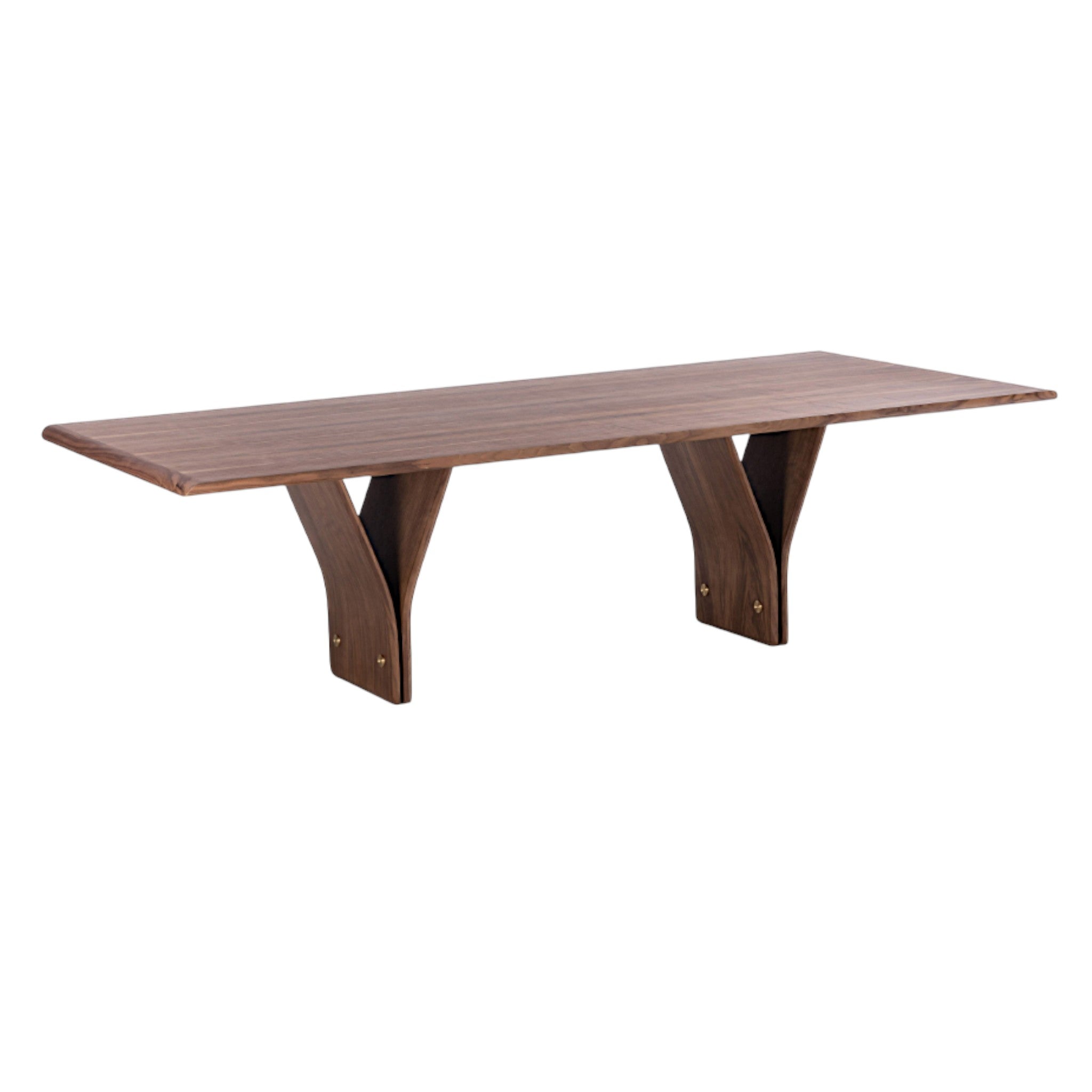 Yves Walnut Rectangle Dining Table