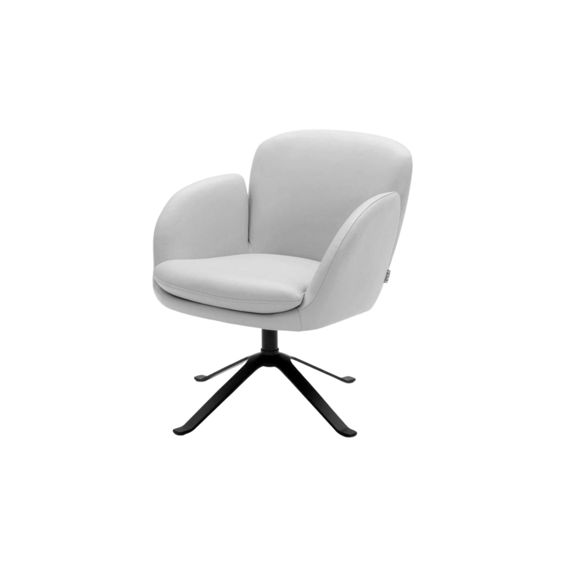 Voss Leather Swivel Chair