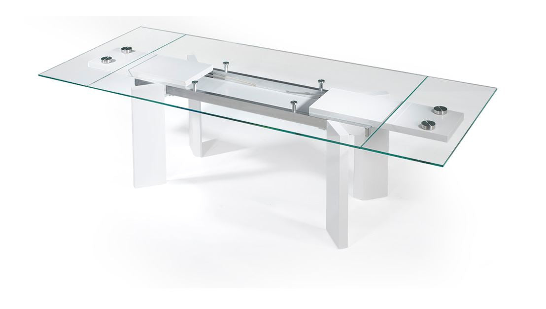 Uranio Extendable White Dining Table (Only 1)