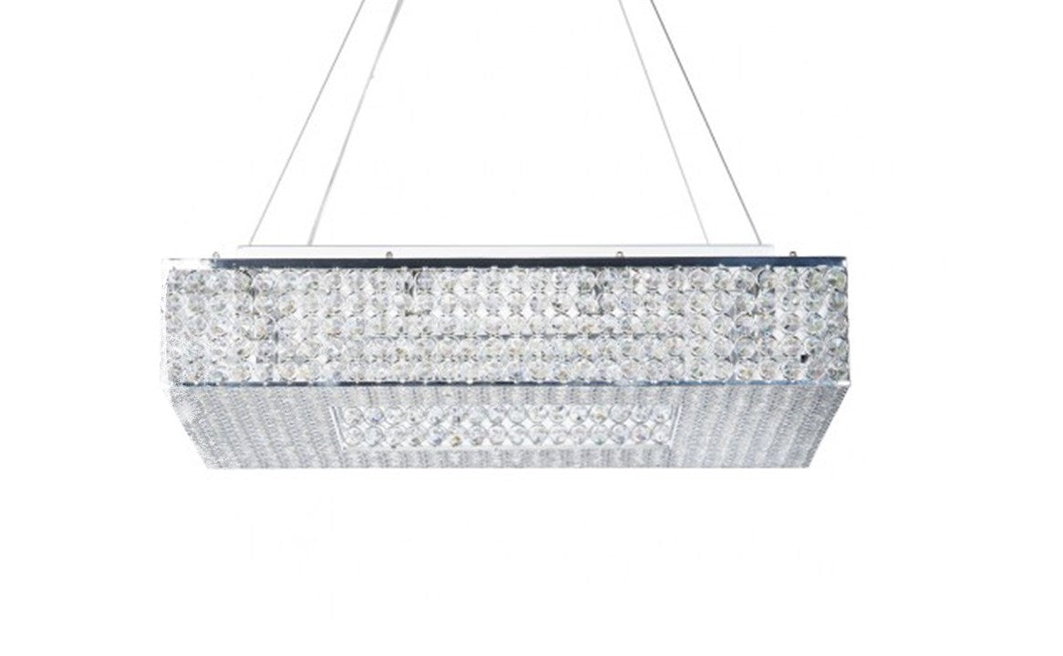 Square Large Crystal Chandelier