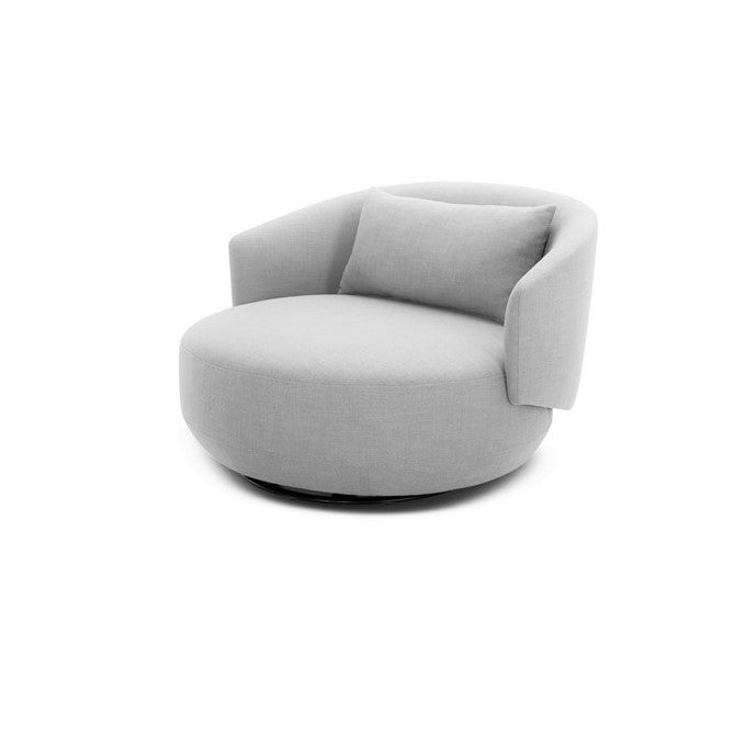 Gatsby Light Grey Swivel Chair