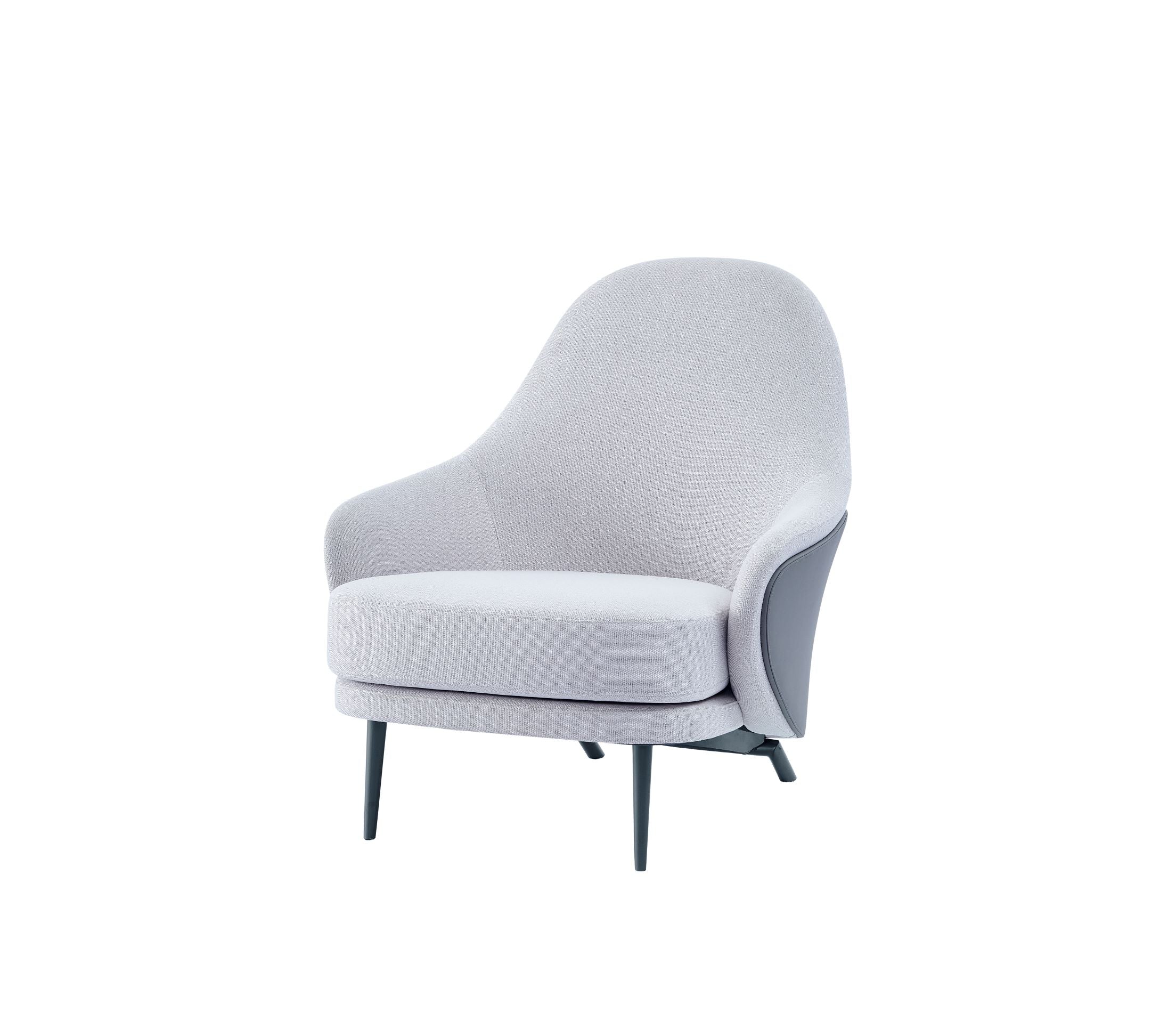 Liege Light Grey Lounge Chair